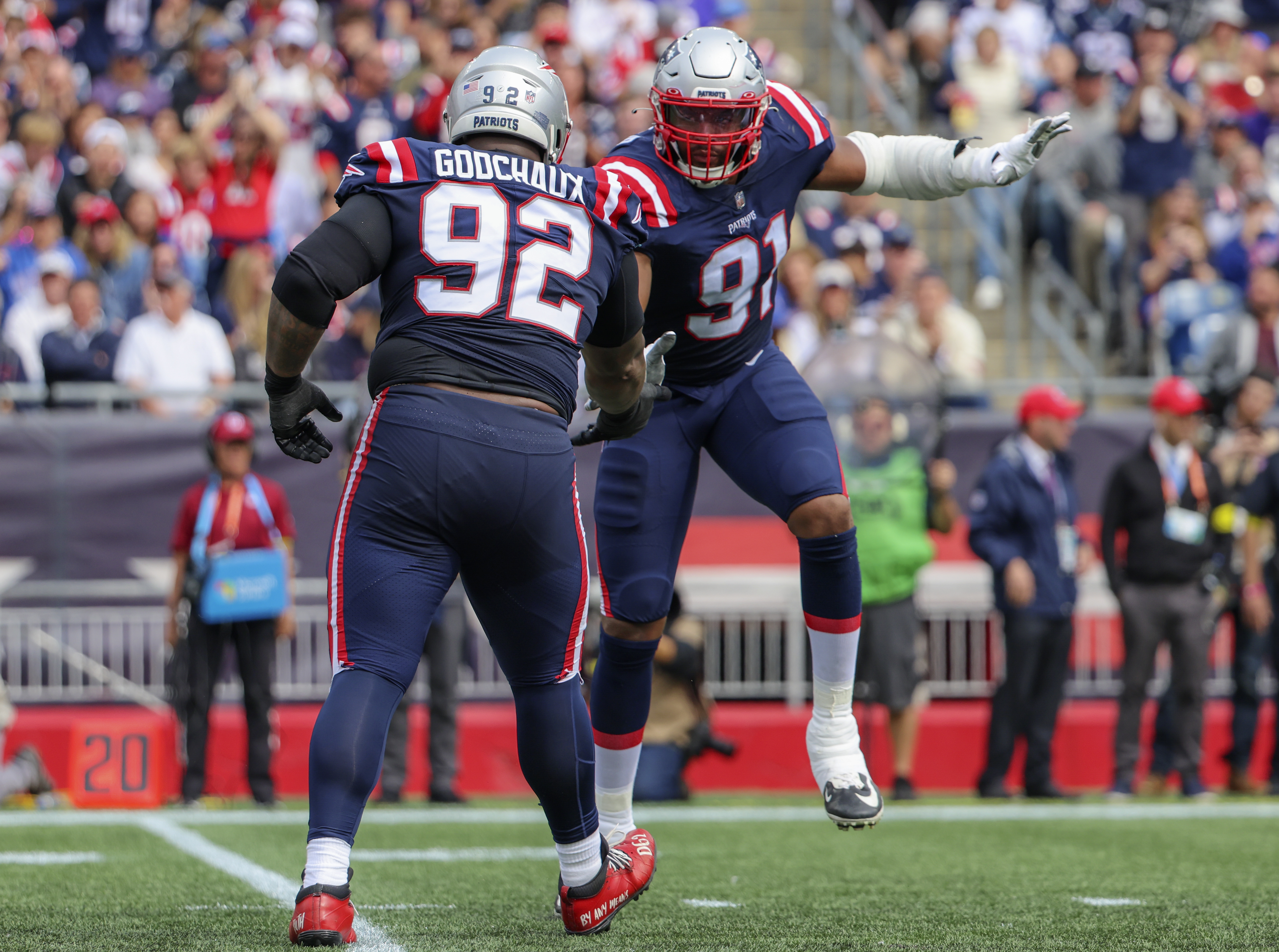 New England Patriots Rumors: Daniel Faalele could solve LT struggles