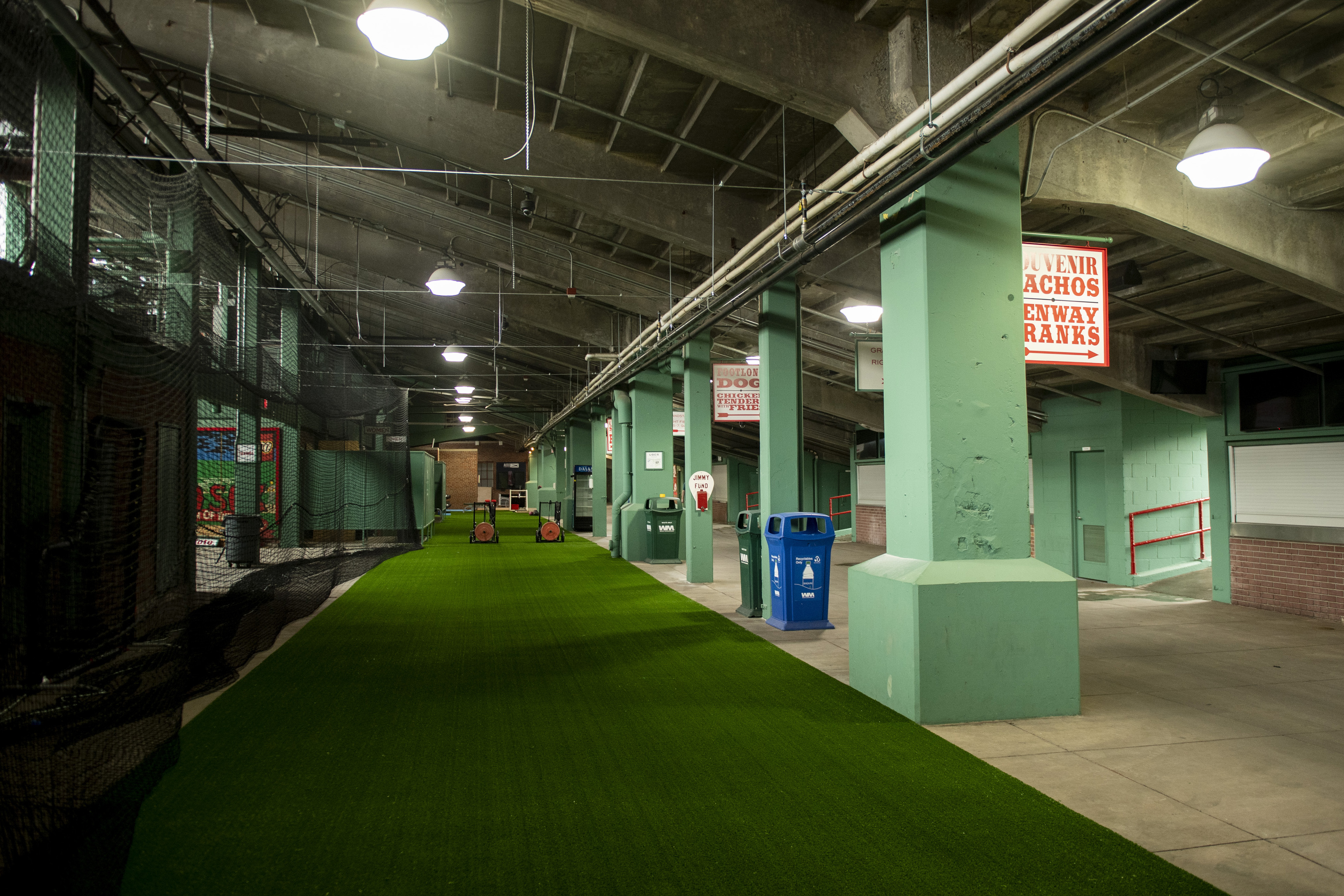 Fenway Park debuts new renovations to clubhouse, on-field facilities
