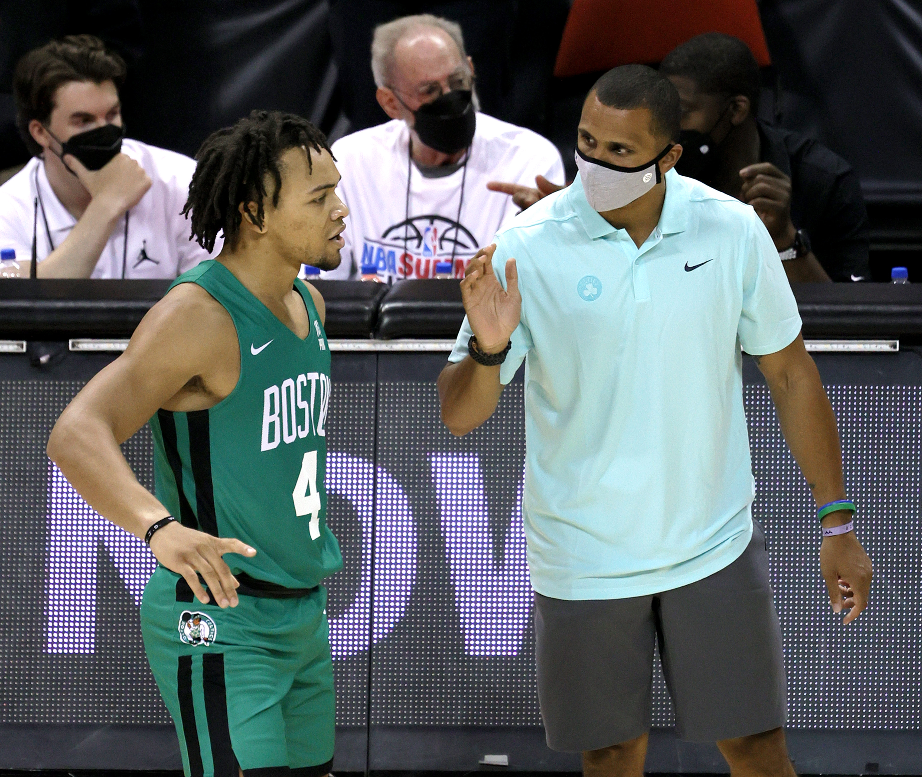The Celtics are hoping third-year guard Carsen Edwards makes a jump this season.