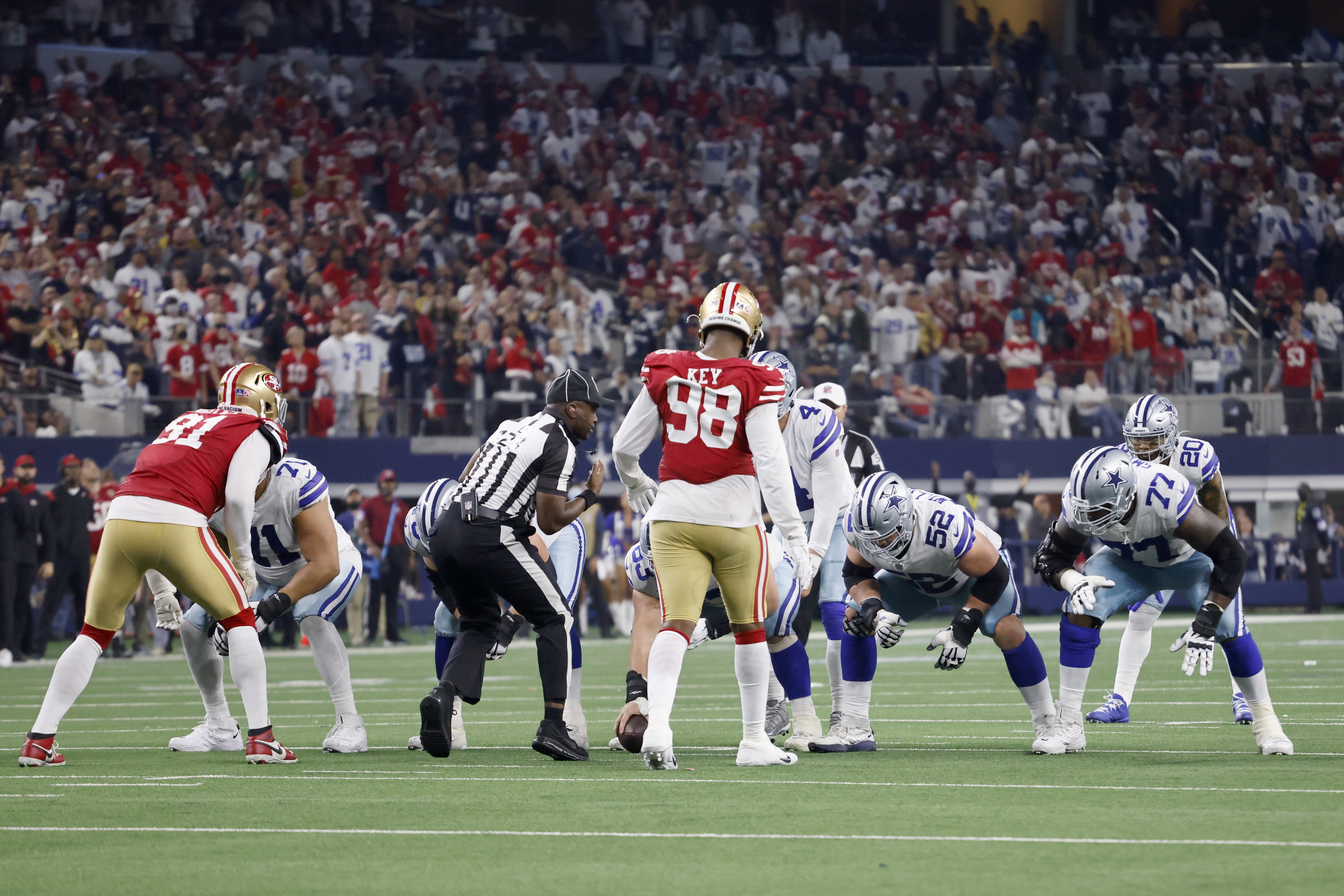 Jimmy Garoppolo, 49ers hang on as time runs out on Cowboys - The Boston  Globe