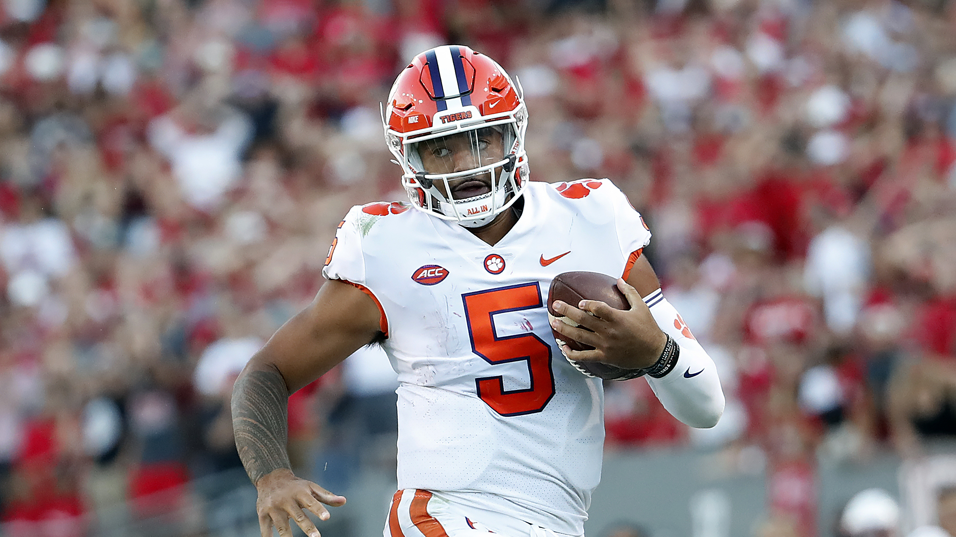 With Trevor Lawrence in Jacksonville, D.J. Uiagalelei has taken the reins at Clemson.