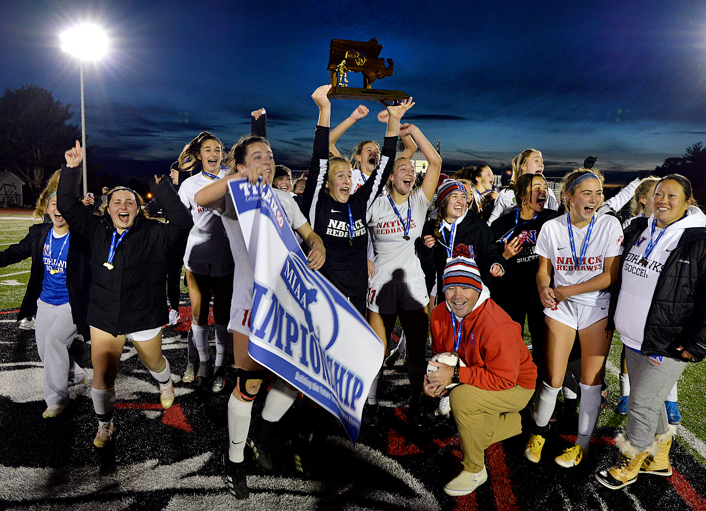 Girls High School Soccer State Championships at RIC