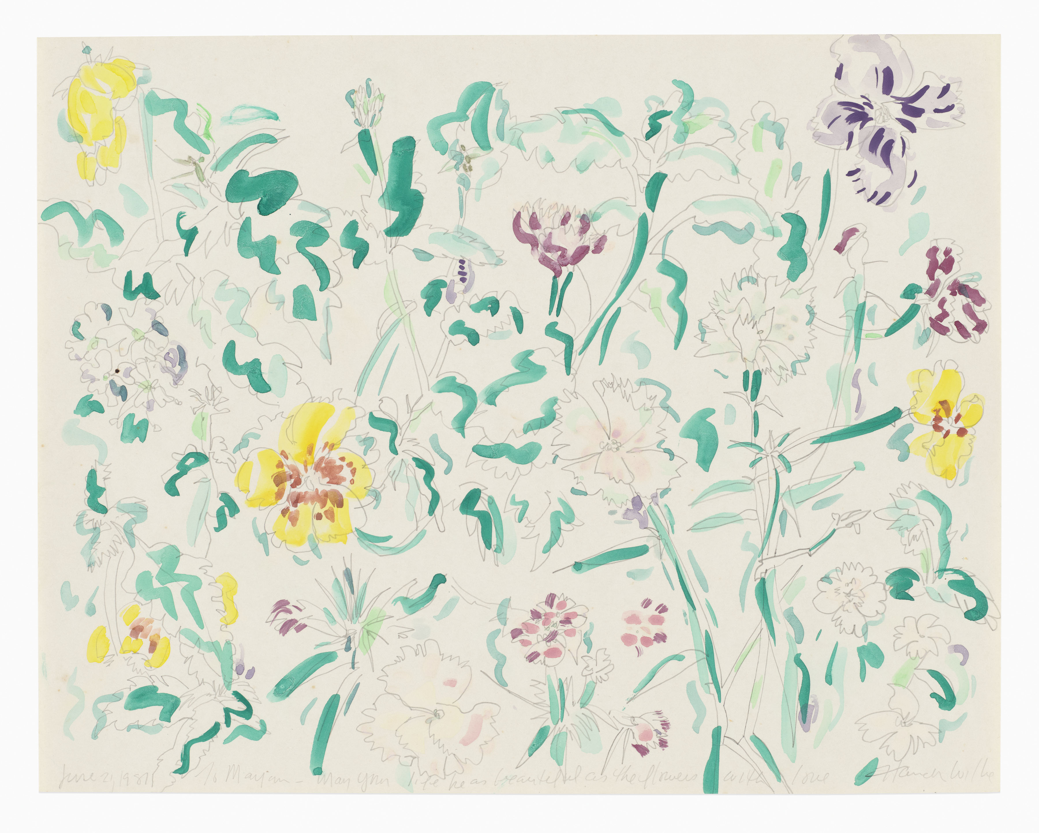 Hannah Wilke's "Untitled (Flowers)"