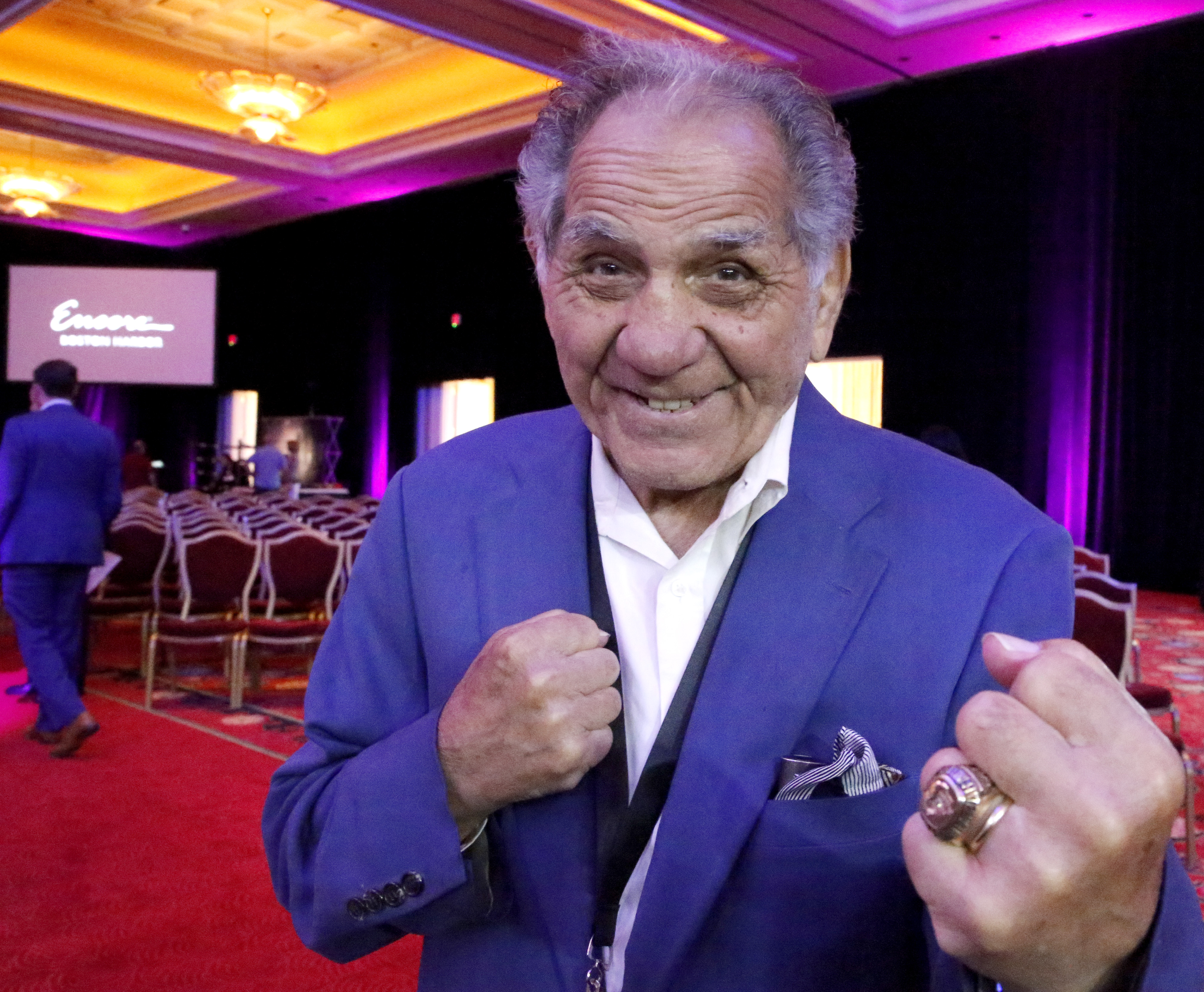 Tony DeMarco was inducted into the Boxing Hall of Fame in 2019.