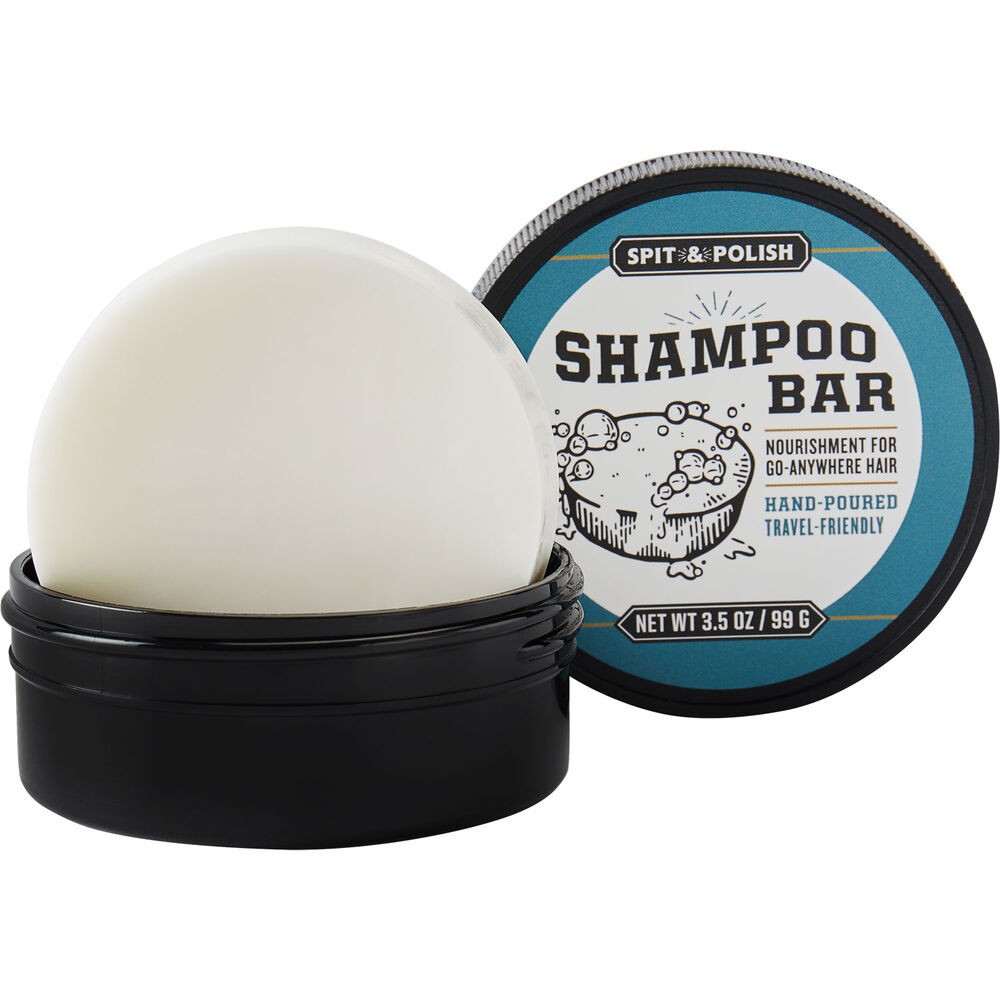 A shampoo bar (similar to a bar of soap) that is easy to pack and won’t leak in your suitcase.