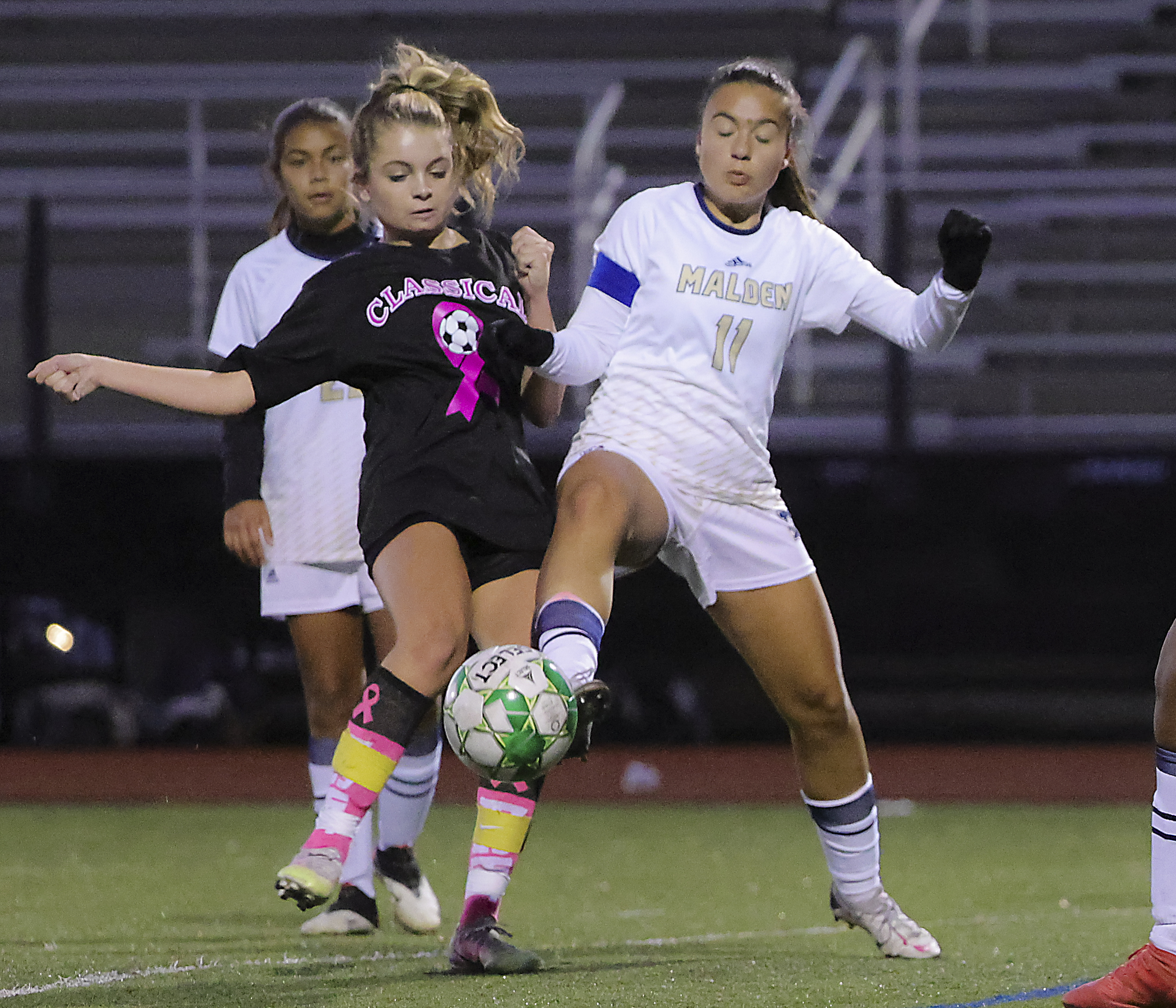 EMass girls' soccer: Unbeaten, and with a draw, Bishop Feehan