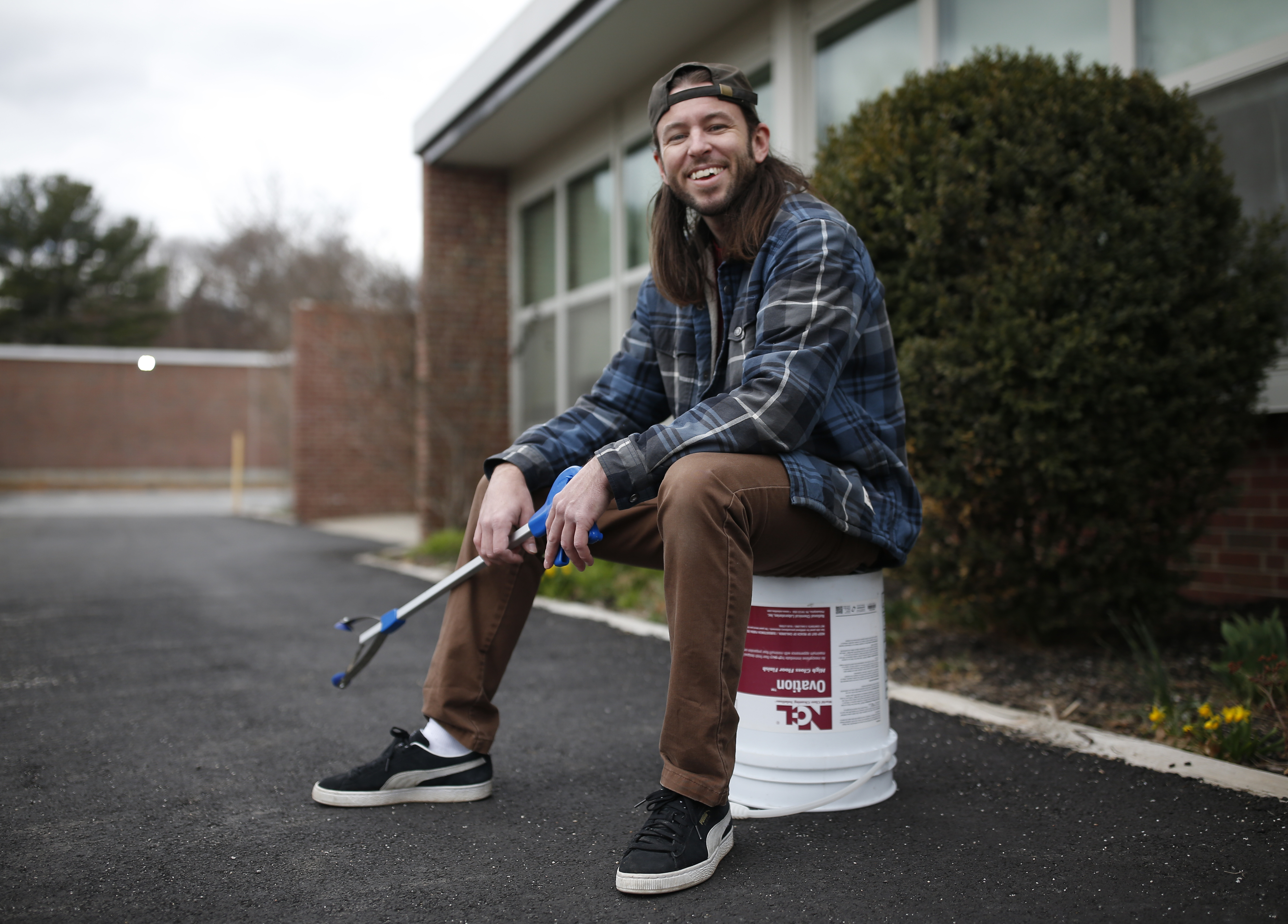 This Janitor Can Lift More Than You