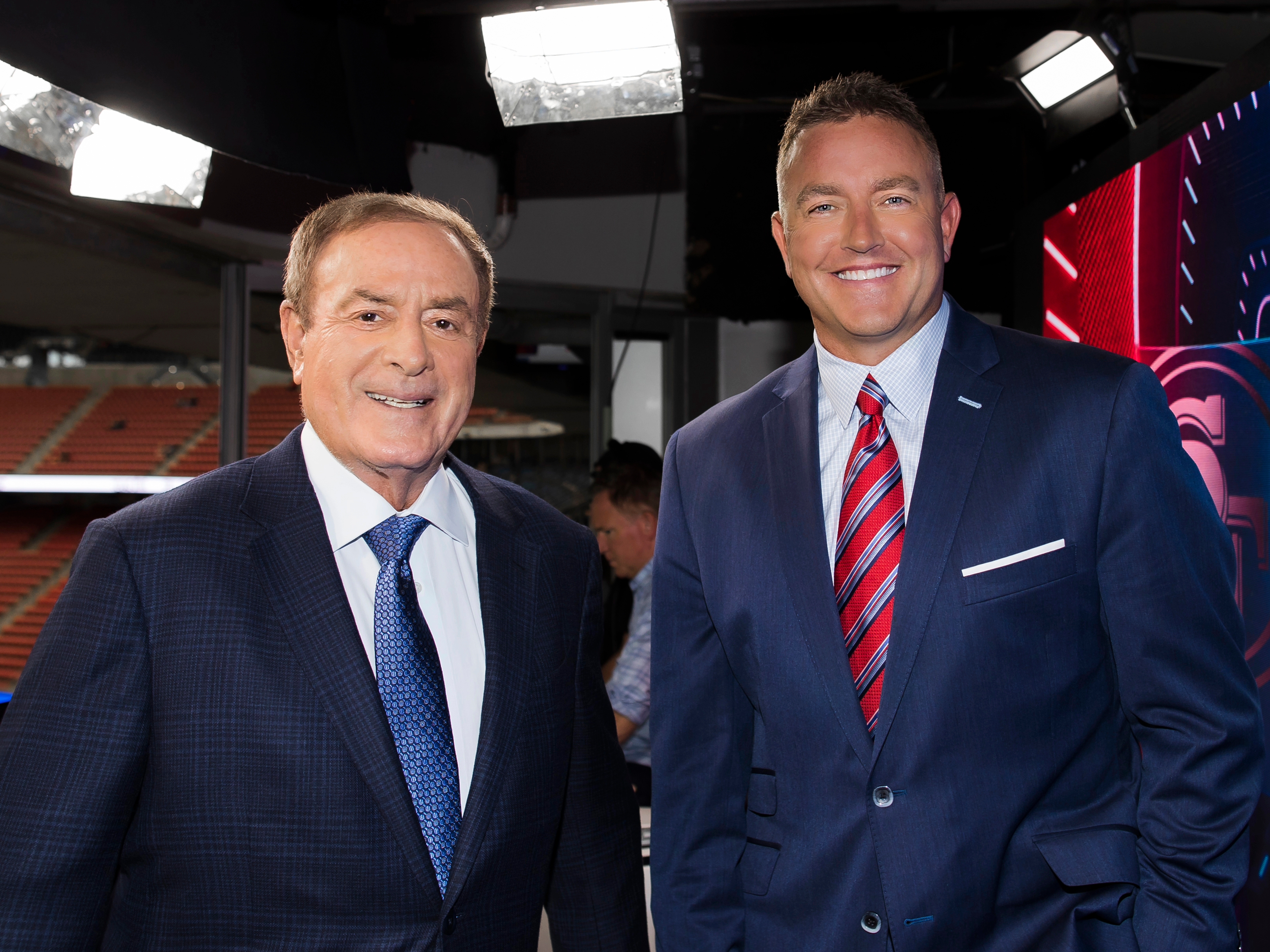 How does play-by-play voice Al Michaels think Thursday Night Football on Amazon Prime is going?