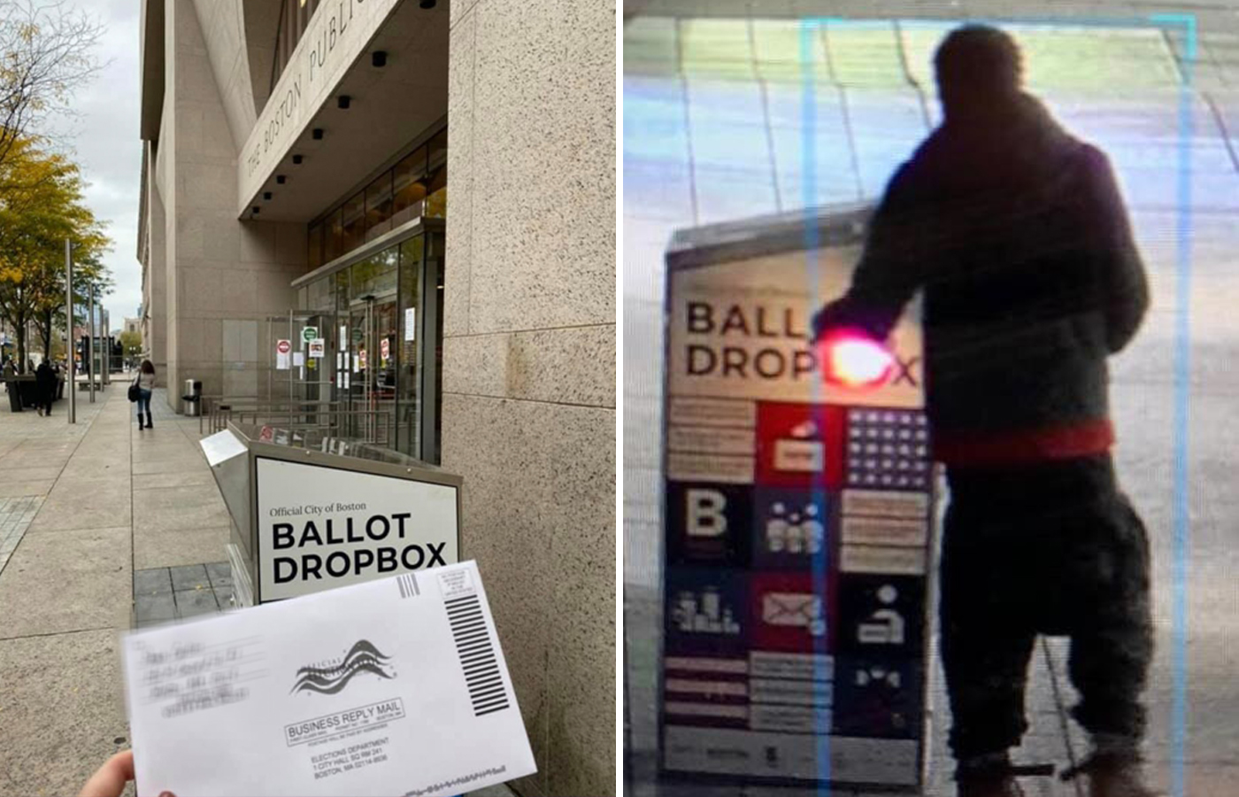 Boston ballot box set on fire, officials say, in ‘disgrace to democracy