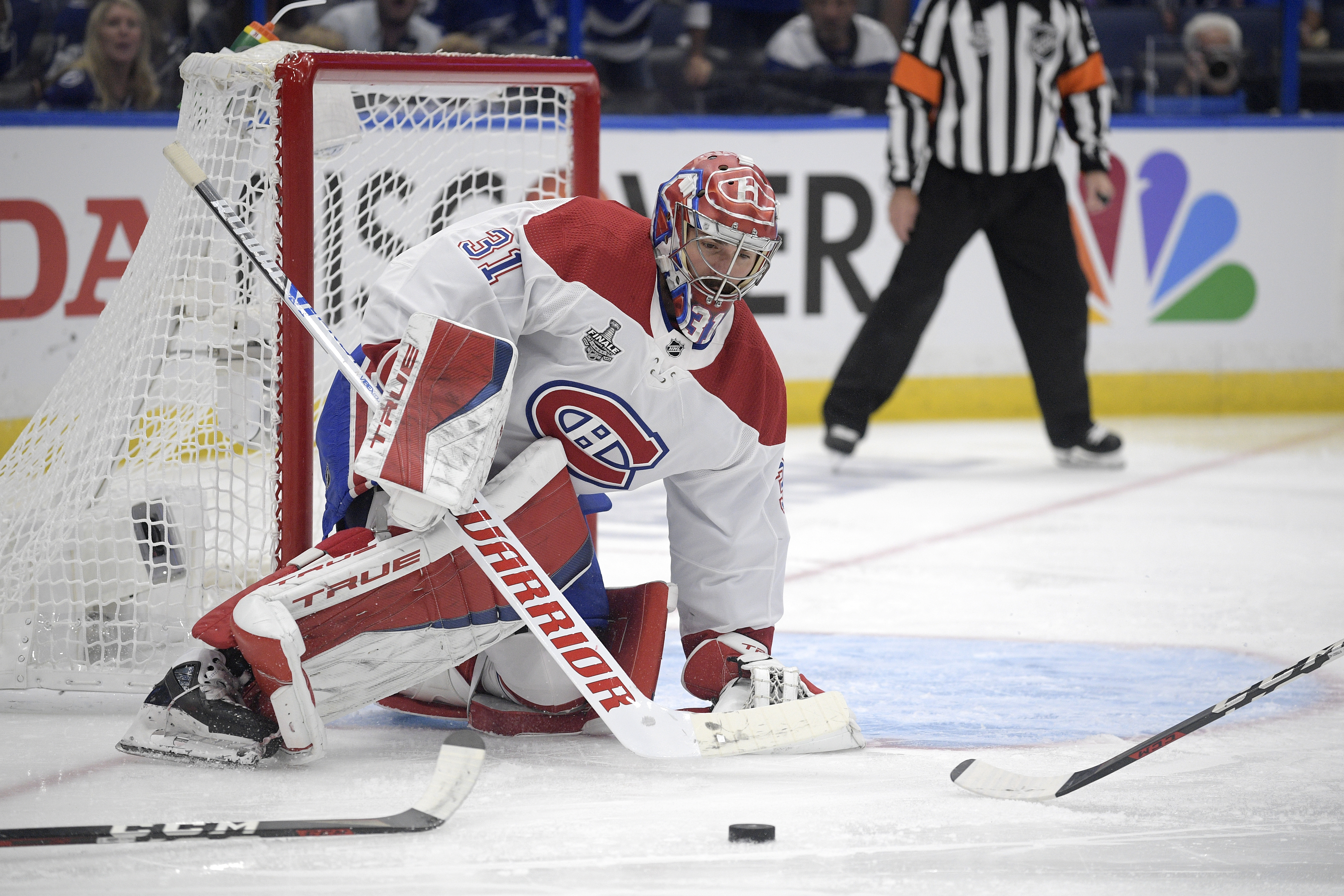 Carey Price looks good, but his balky knee wont allow for a comeback attempt with Canadiens