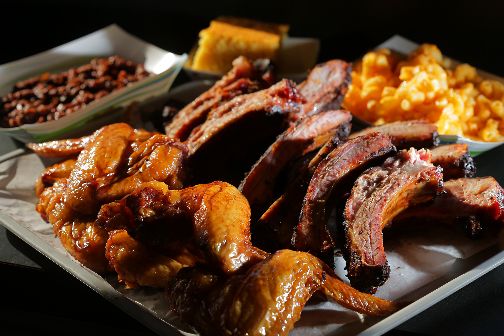 The weekend BBQ special at The Don’s BBQ in Watertown.