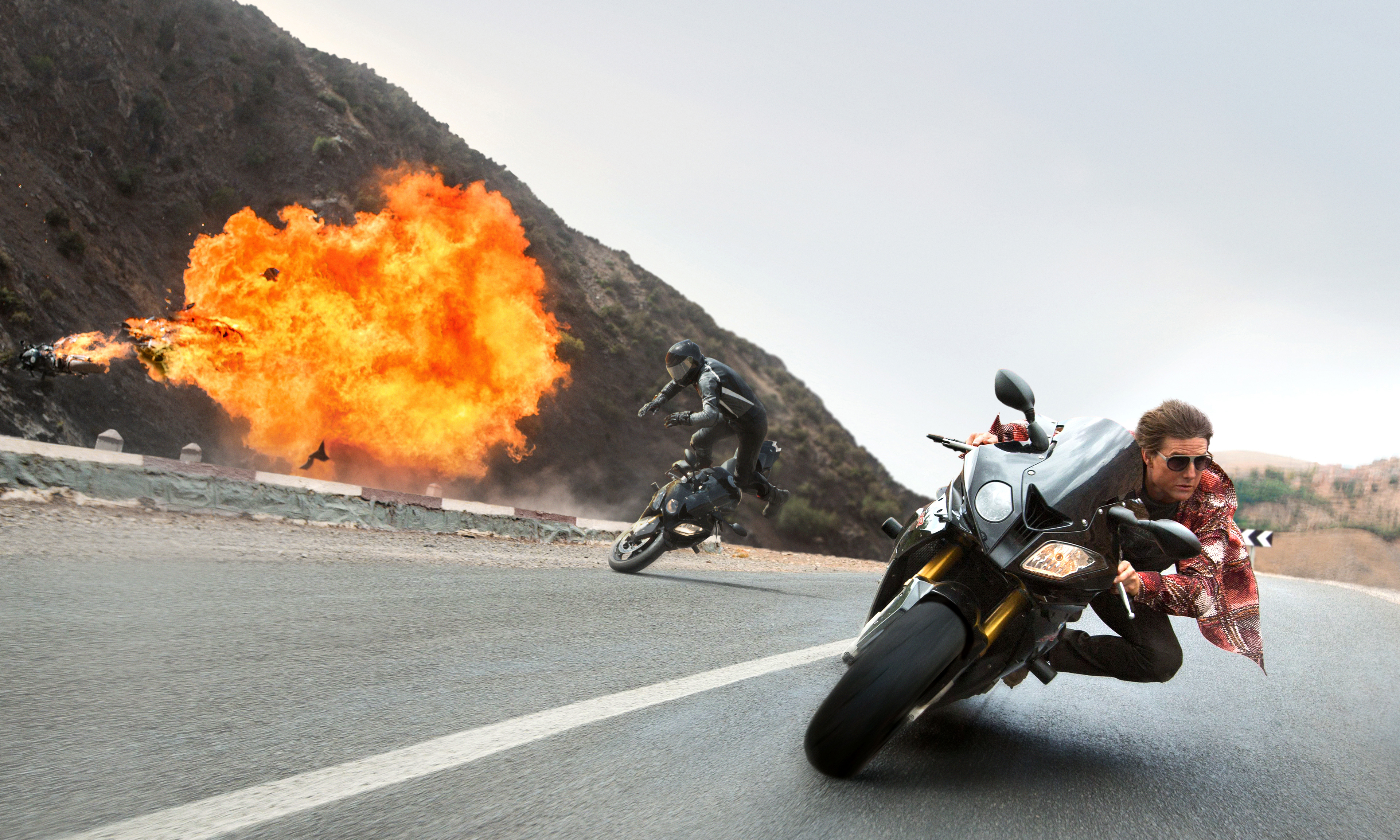 Tom Cruise in "Mission: Impossible — Rogue Nation."