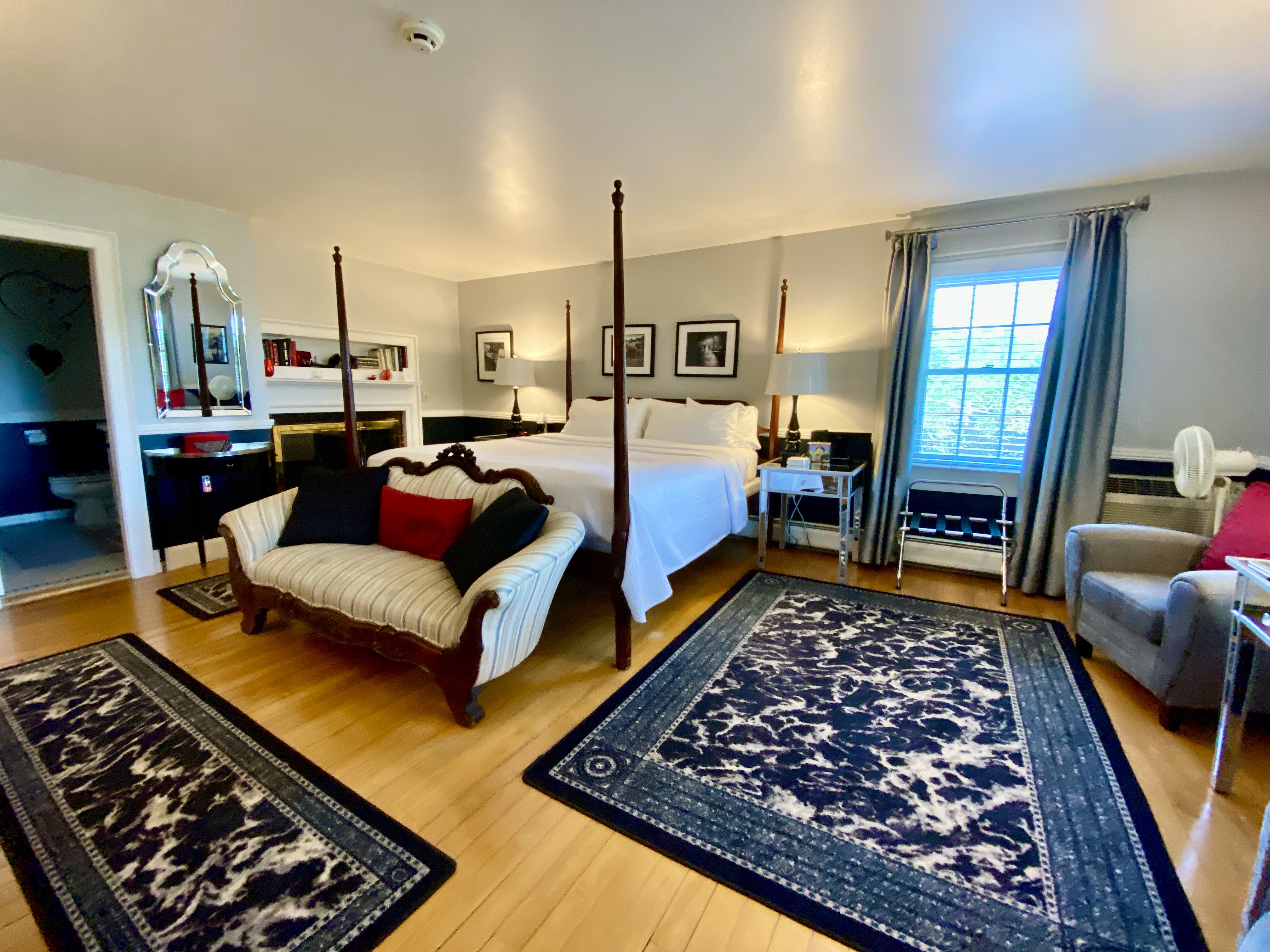The Sterling room at the Rabbit Hill Inn.