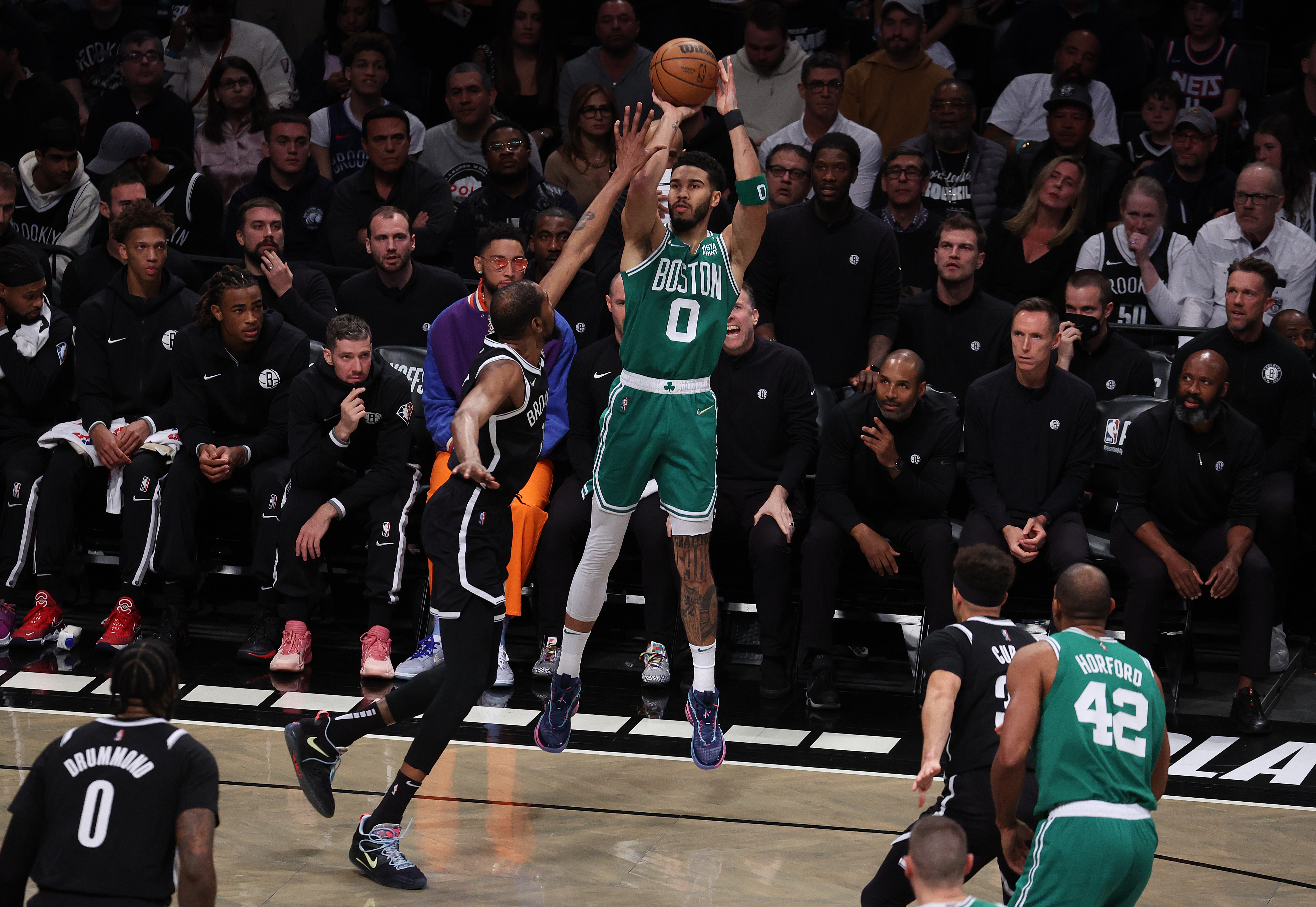 PHOTOS: Kevin Durant powers the Nets over the Celtics in Game 4