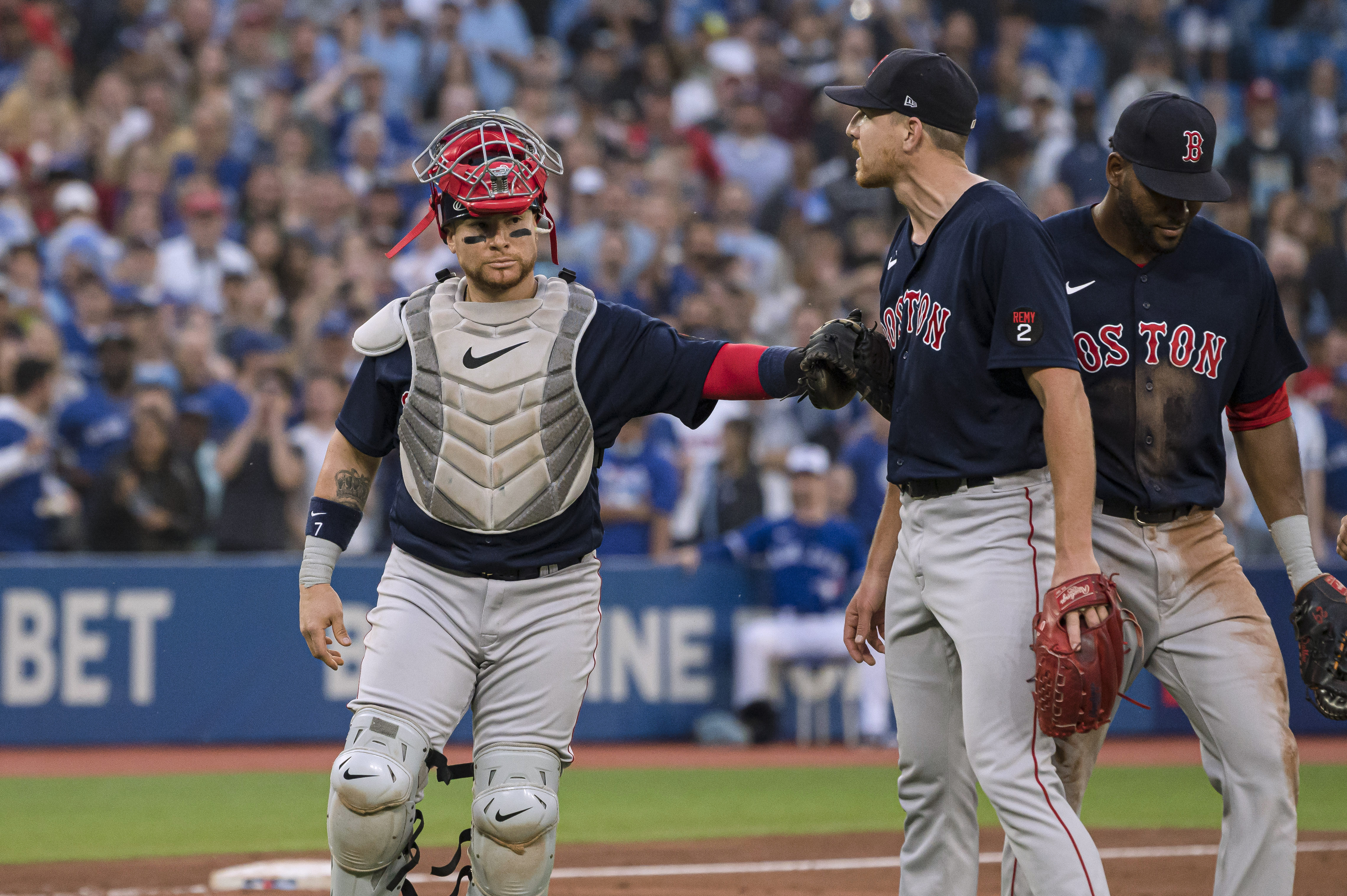 Alex Verdugo feeling blue as Dodgers race toward postseason and Red Sox  blanked by Blue Jays - The Boston Globe