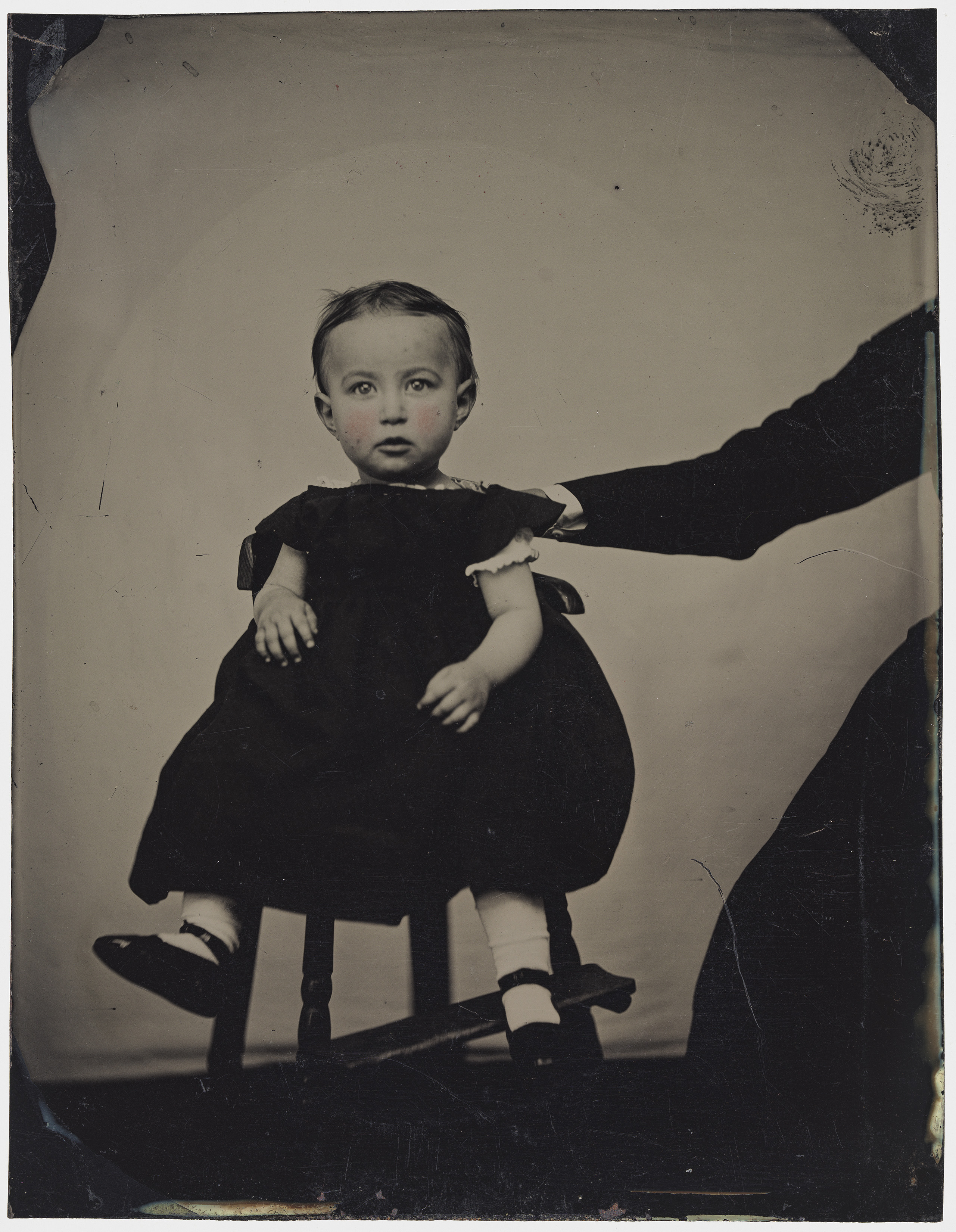 Untitled (Hidden Mother). Unidentified Artist, 1860s.