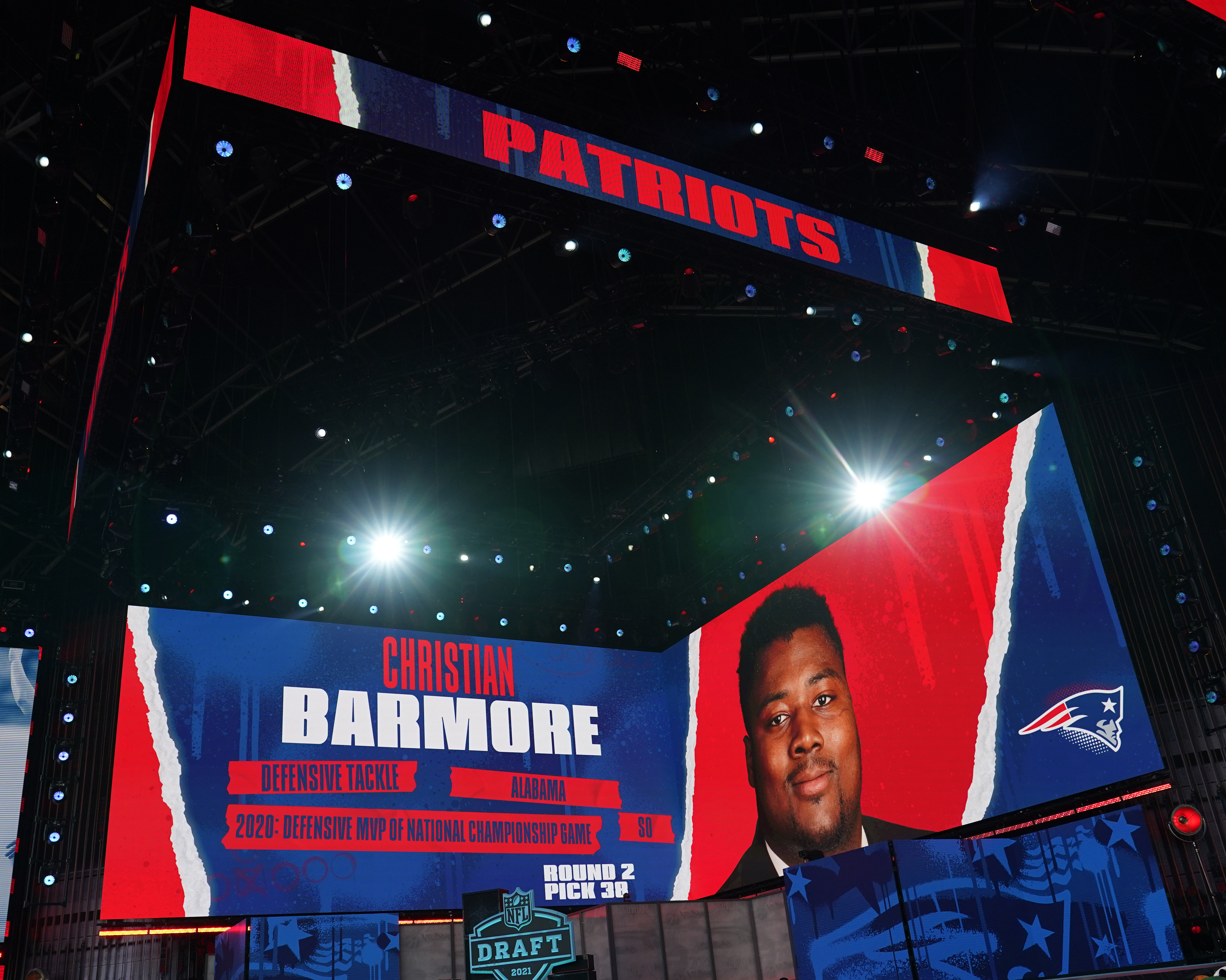 The pass-rush skills of Christian Barmore in 2019 were elite via PFF