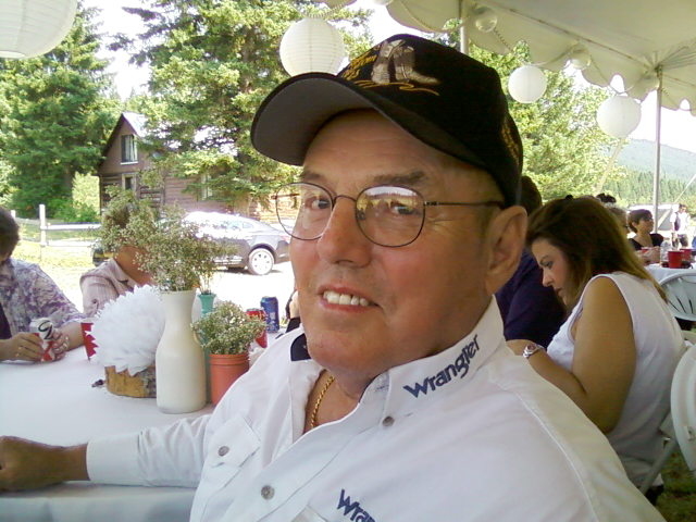 Rodney Knoepfle in better times, before he required oxygen 24 hours a day.