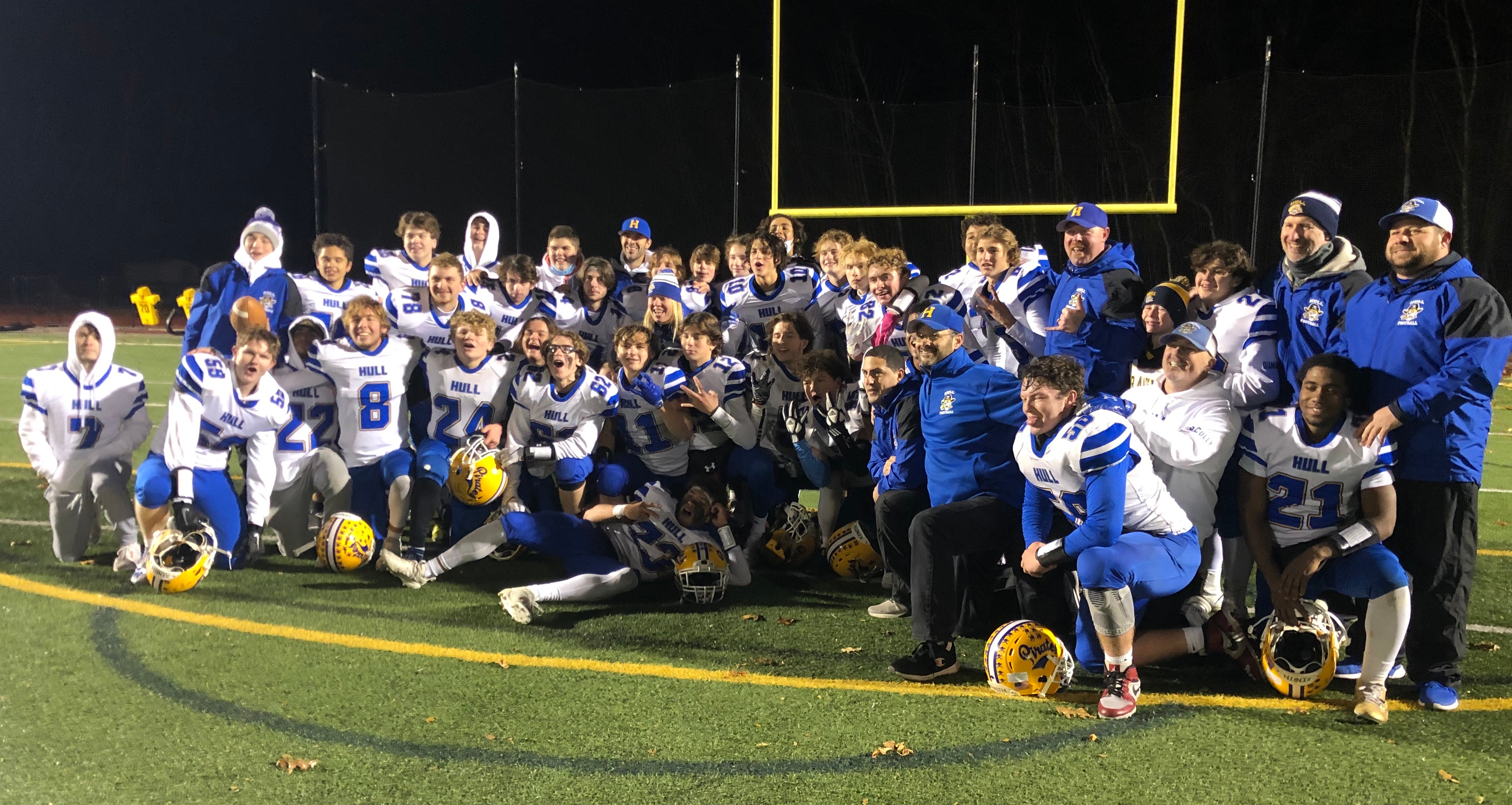 HMS Pirates football teams finish season with strong victories