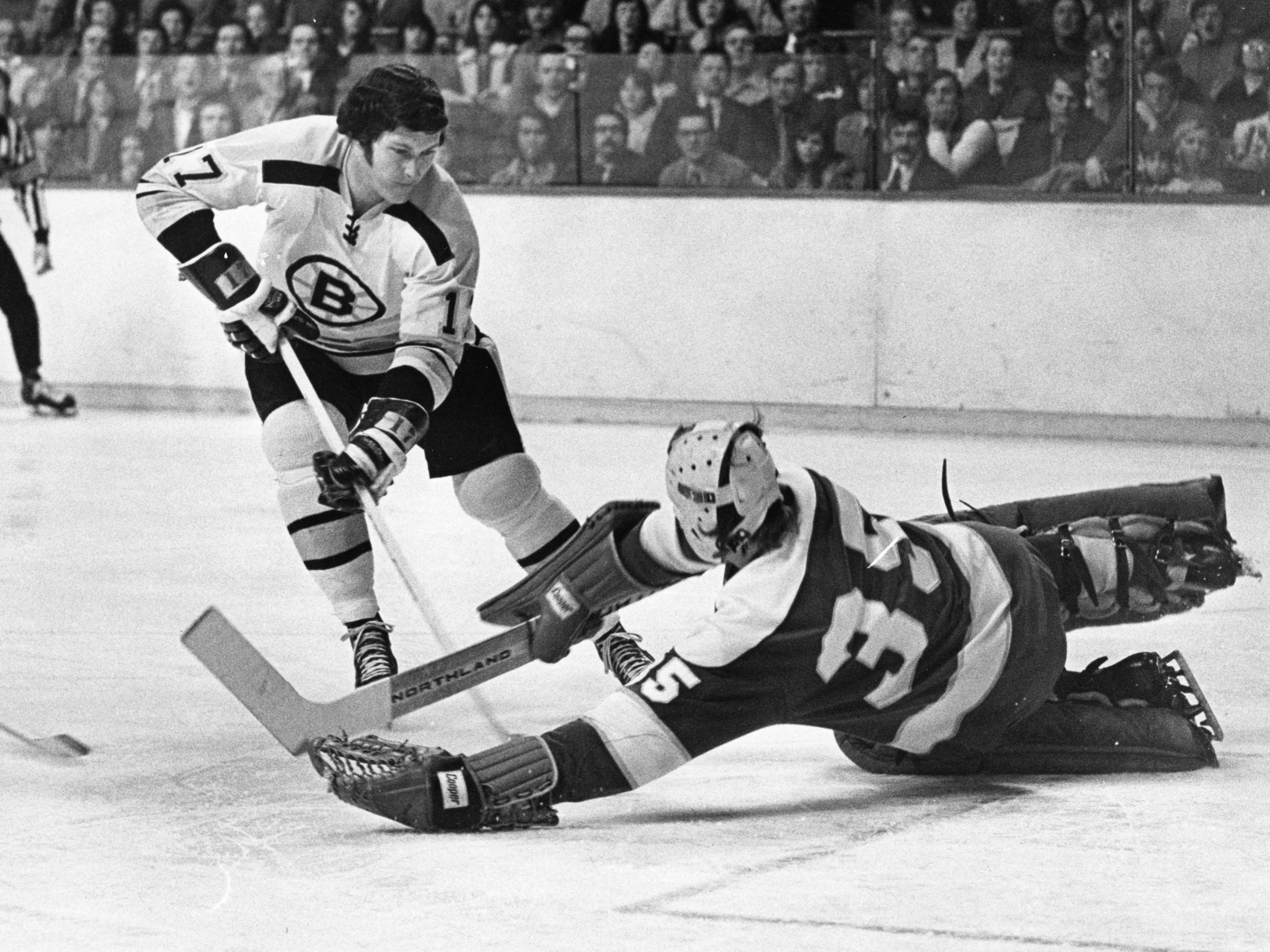 Fred Stanfield centered a potent second line with John Bucyk and John McKenzie, and also played the point on the Bruins power play.