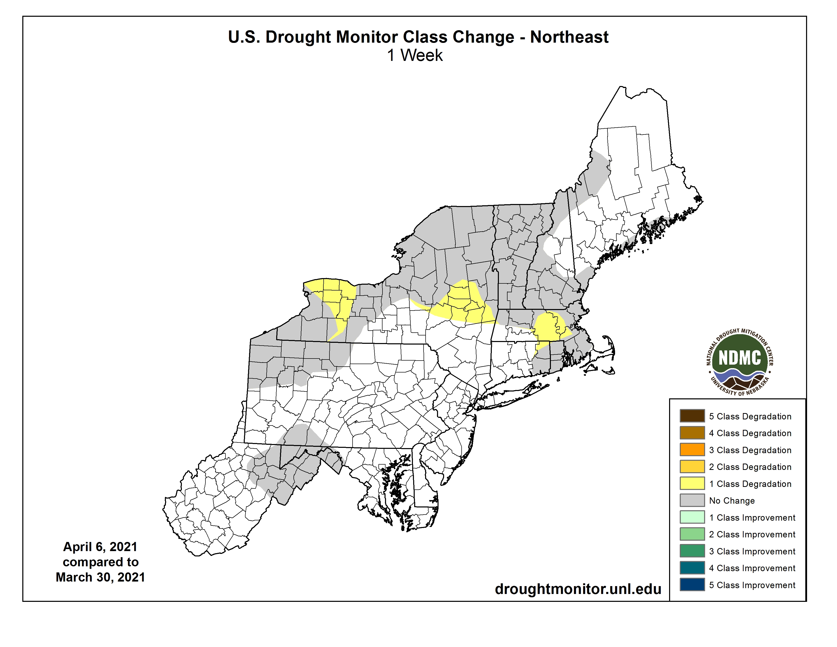 A look at drought conditions in the northeastern United States
