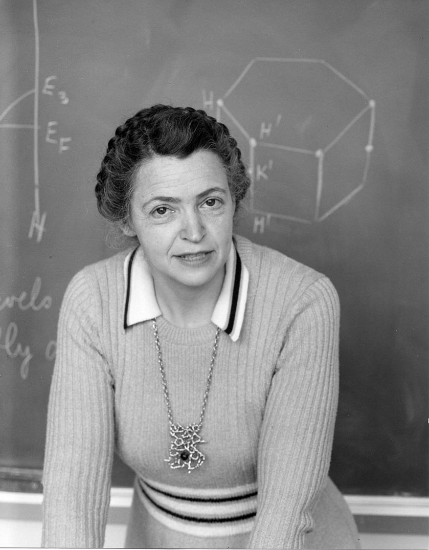 Scientist Mildred Dresselhaus, taken by Georgia Litwack.