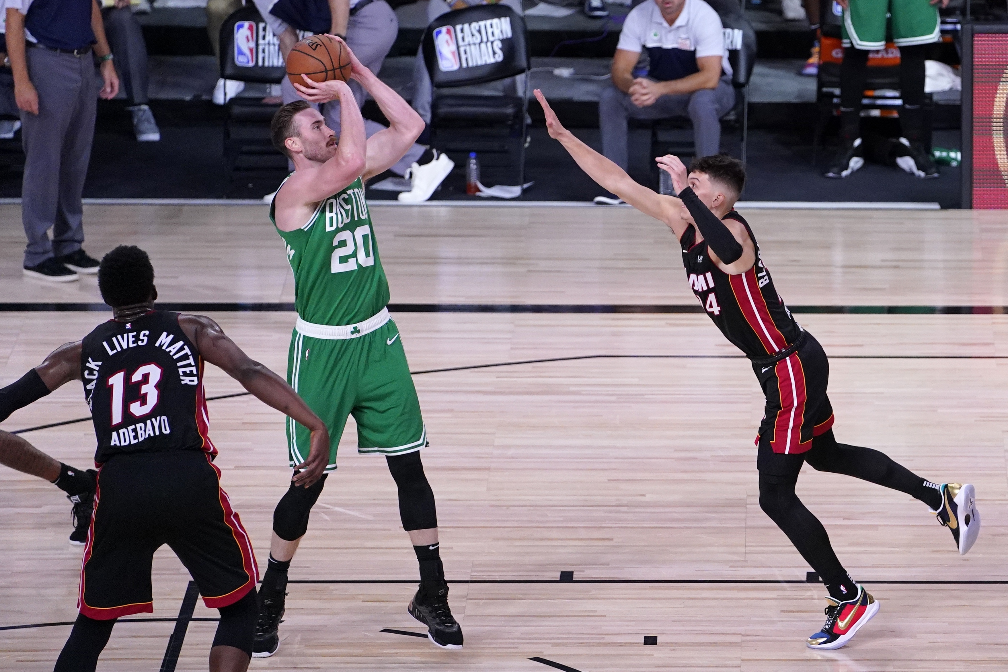 Boston Celtics Gordon Hayward explains education reform message