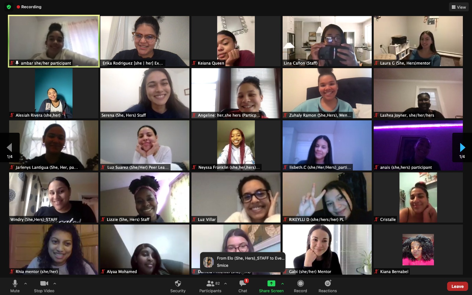 Chica Project is a Boston-based nonprofit empowering Latina women, girls, them, and other people of color.