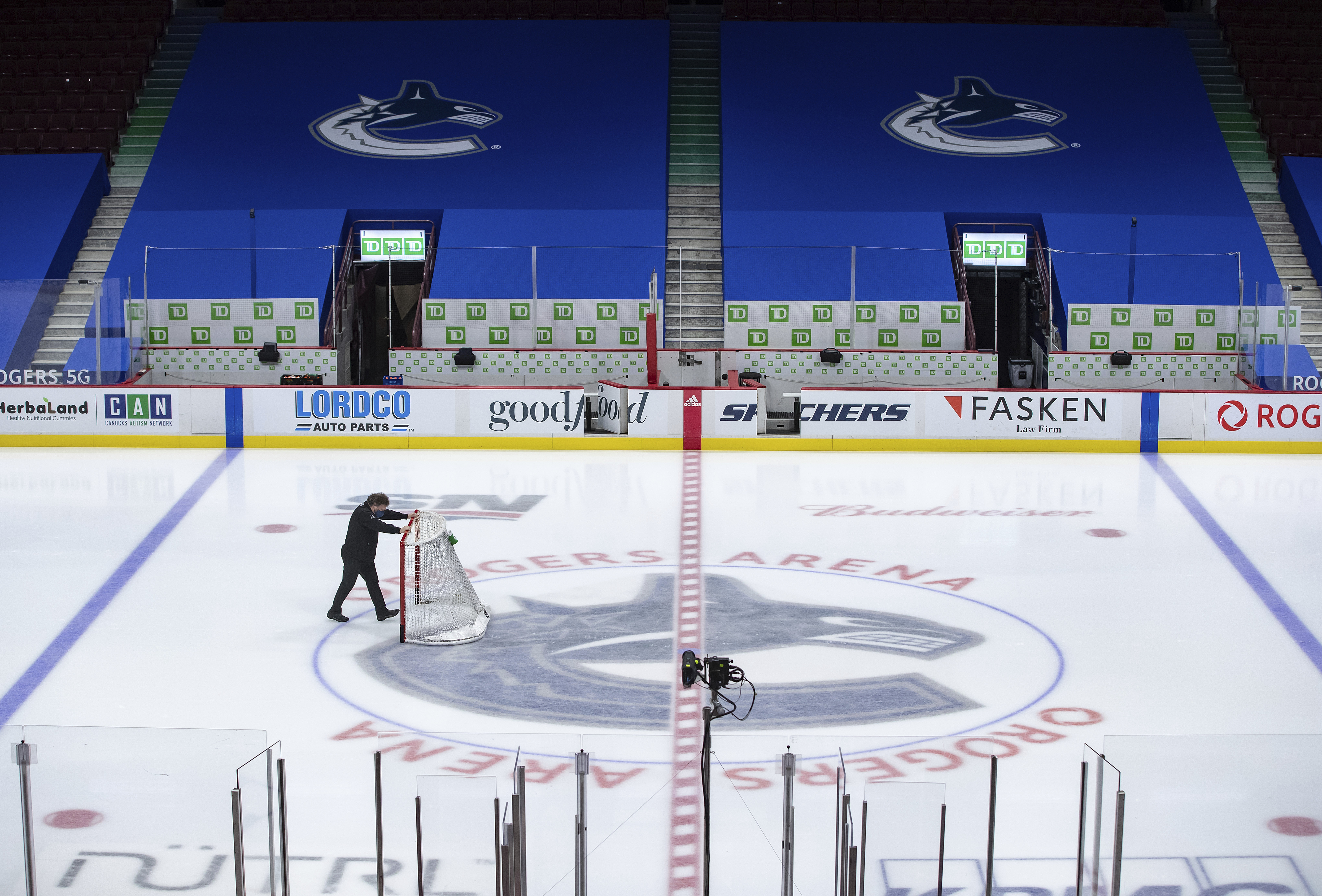 The Canucks on Sunday will play their first game since March 24 due to a massive COVID-19 outbreak within the organization.