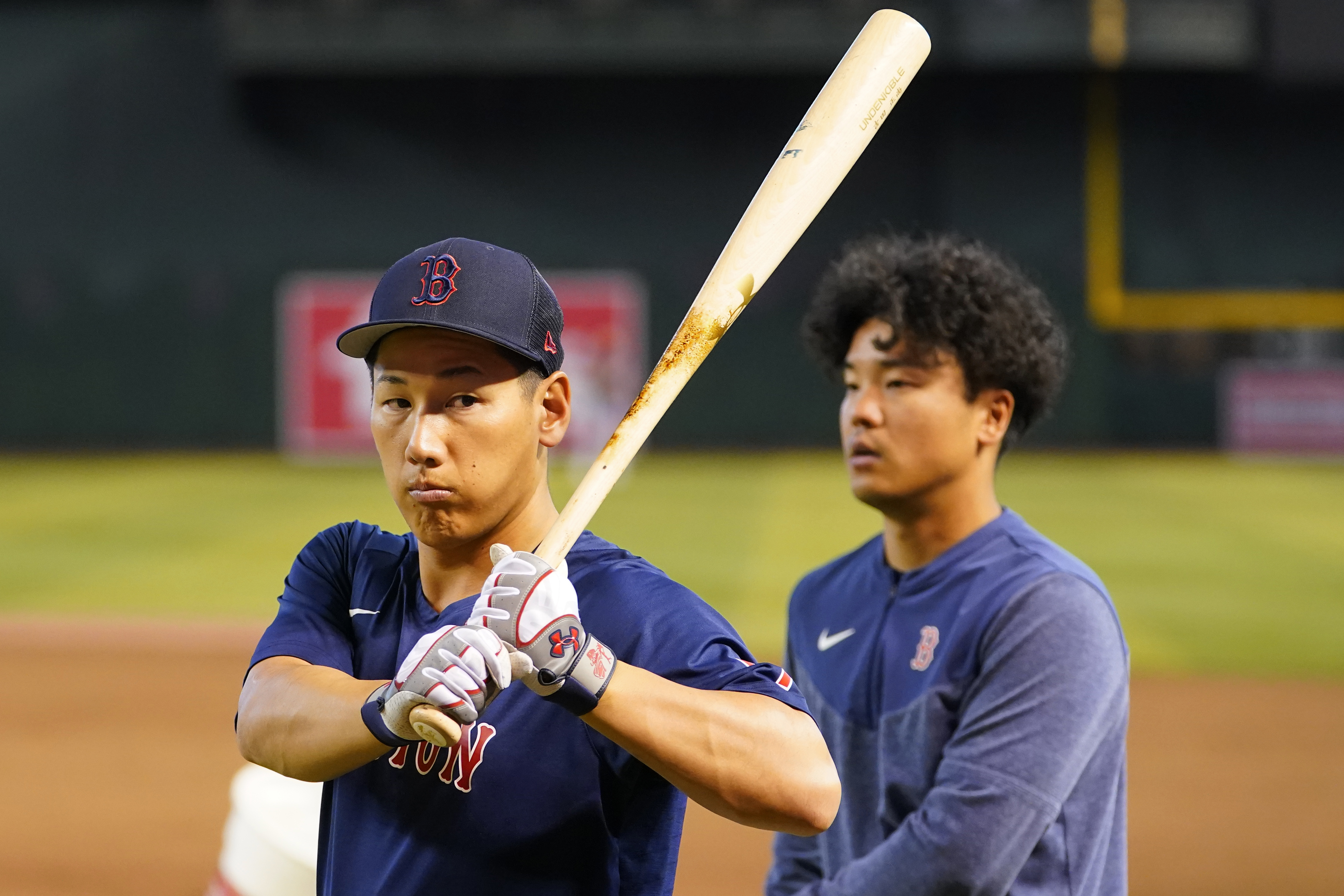 Masataka Yoshida, 'a baseball rat', eager to meet favorite player