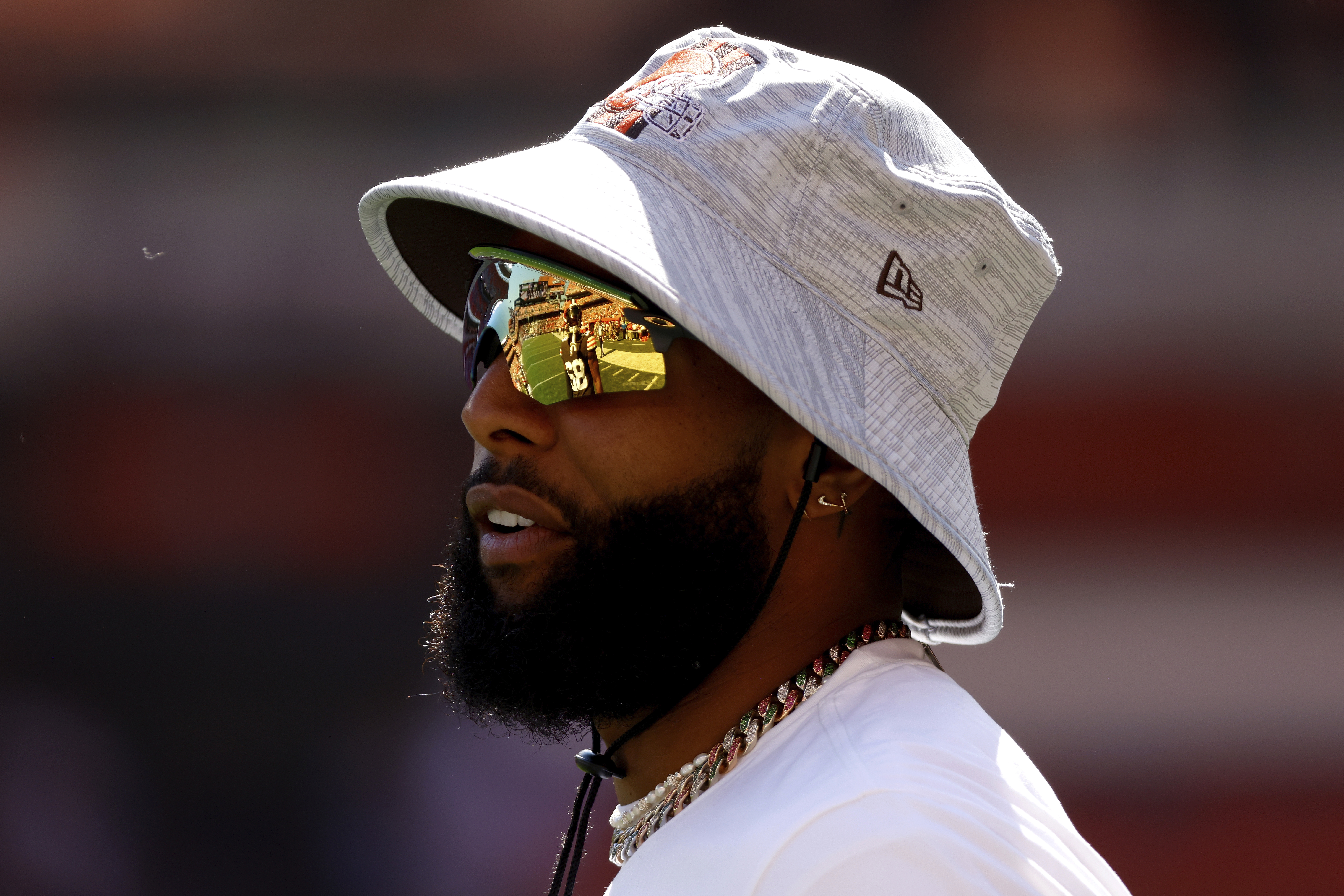 It sounds like Odell Beckham Jr. is getting closer to a return.