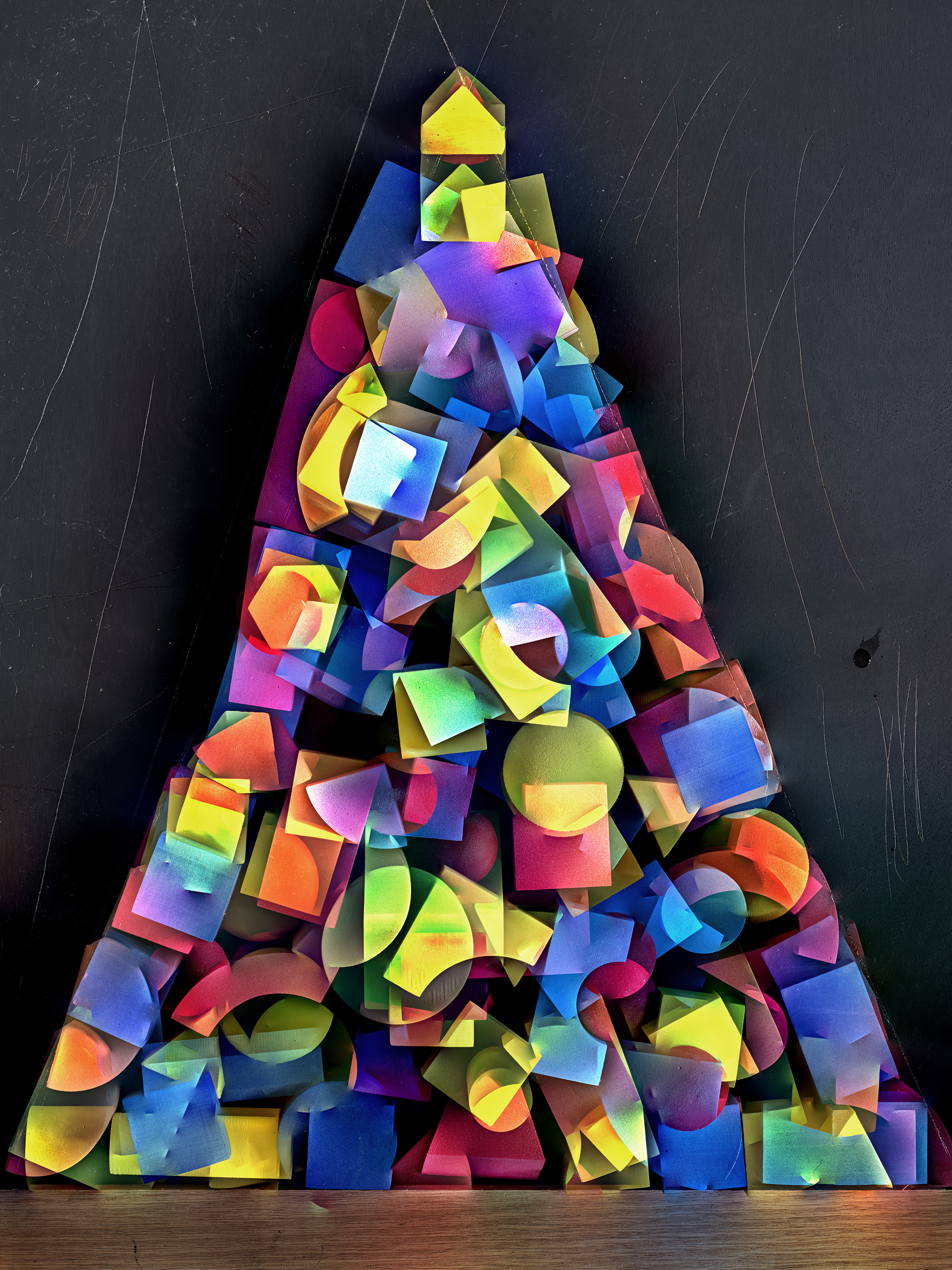 "Pyramid" by Abelardo Morell.
