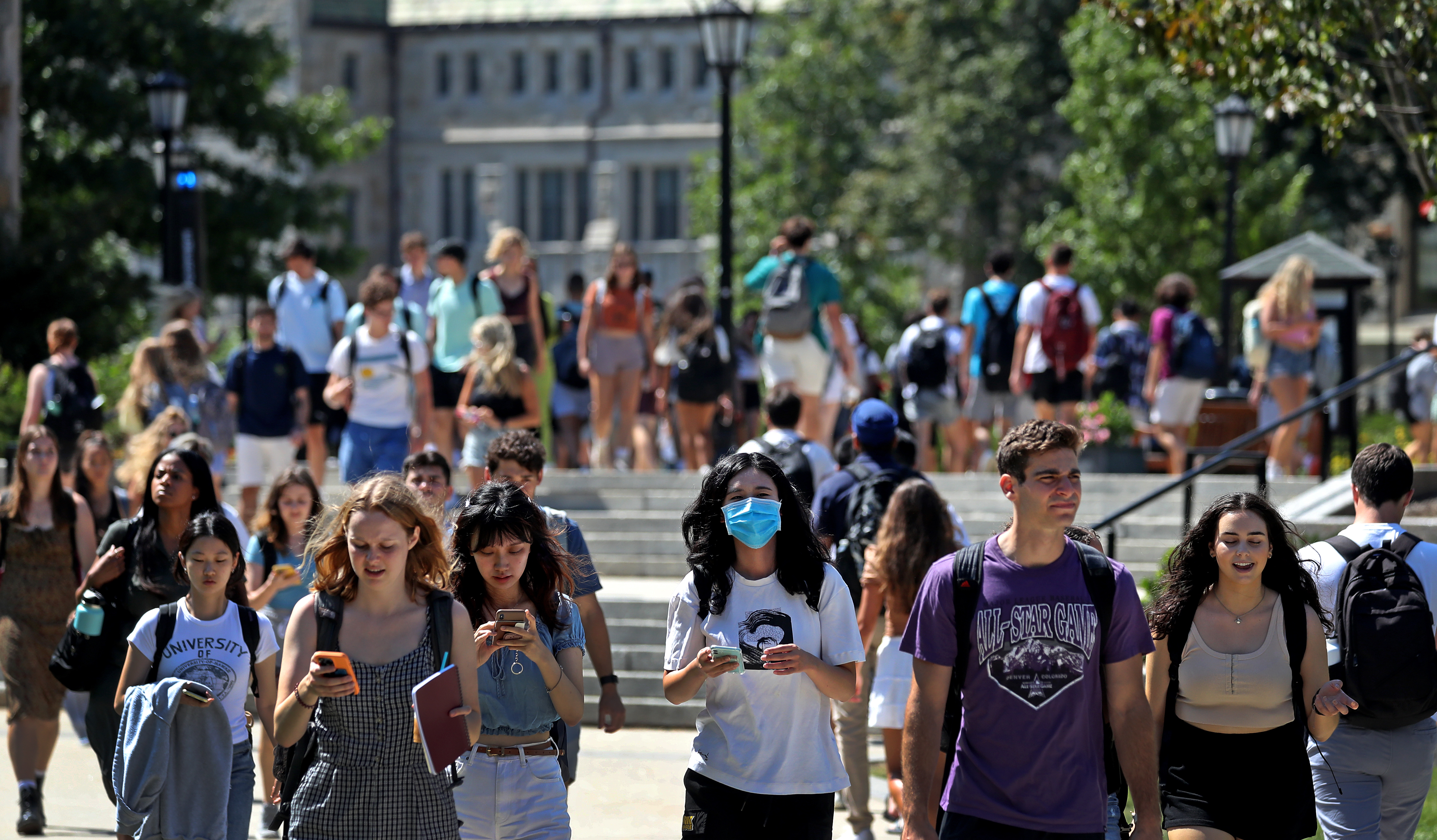 Boston's college students are back. The pandemic measures are not. - The Boston Globe