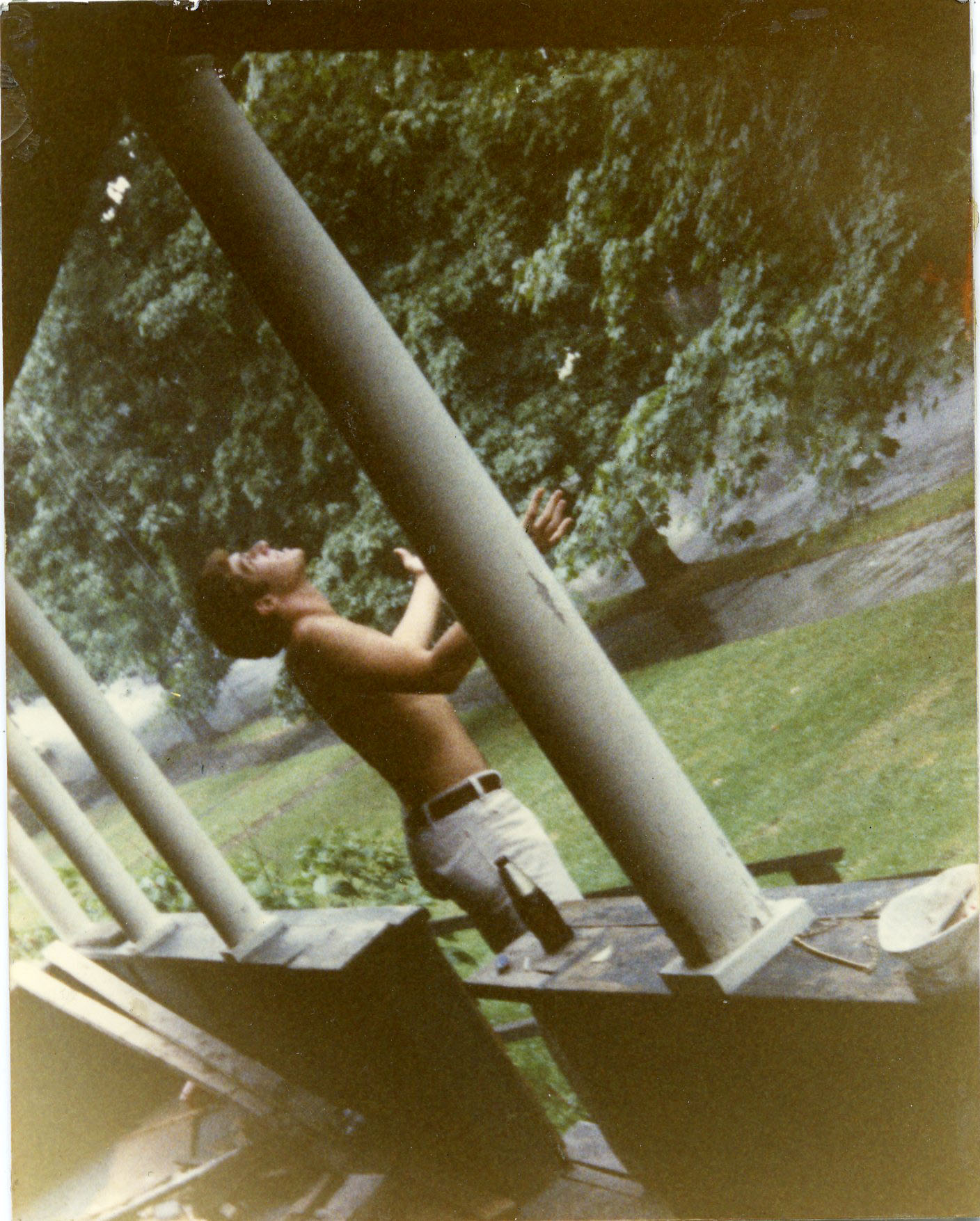 Stephen Pasceri served in the Army and came home in late 1980, around the time of this photo, seemingly a changed person.