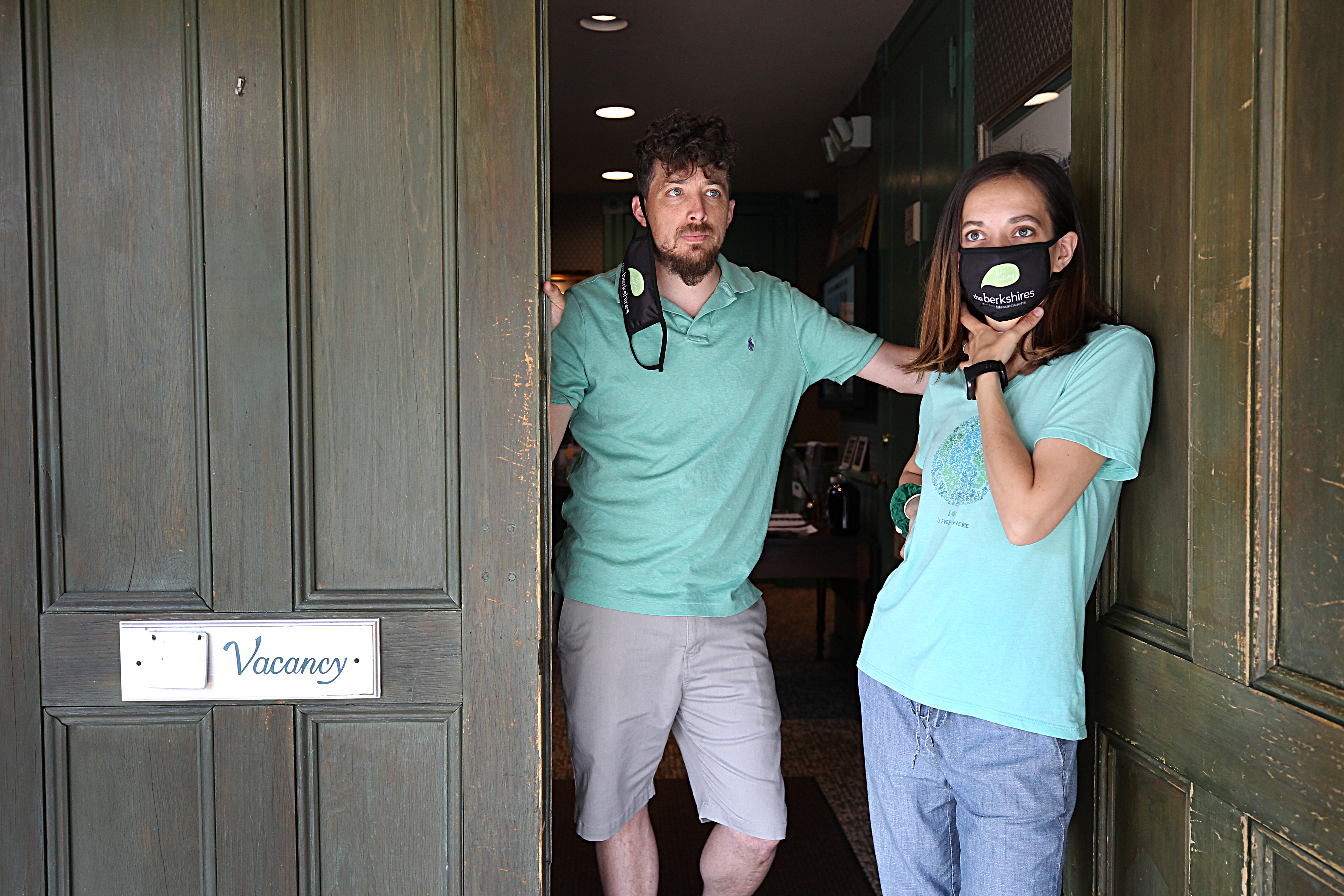Bob and Olia Healey recently reopened their Chambery Inn in Lee but the couple do not expect many guests because nearby arts, dance, and music centers have closed.