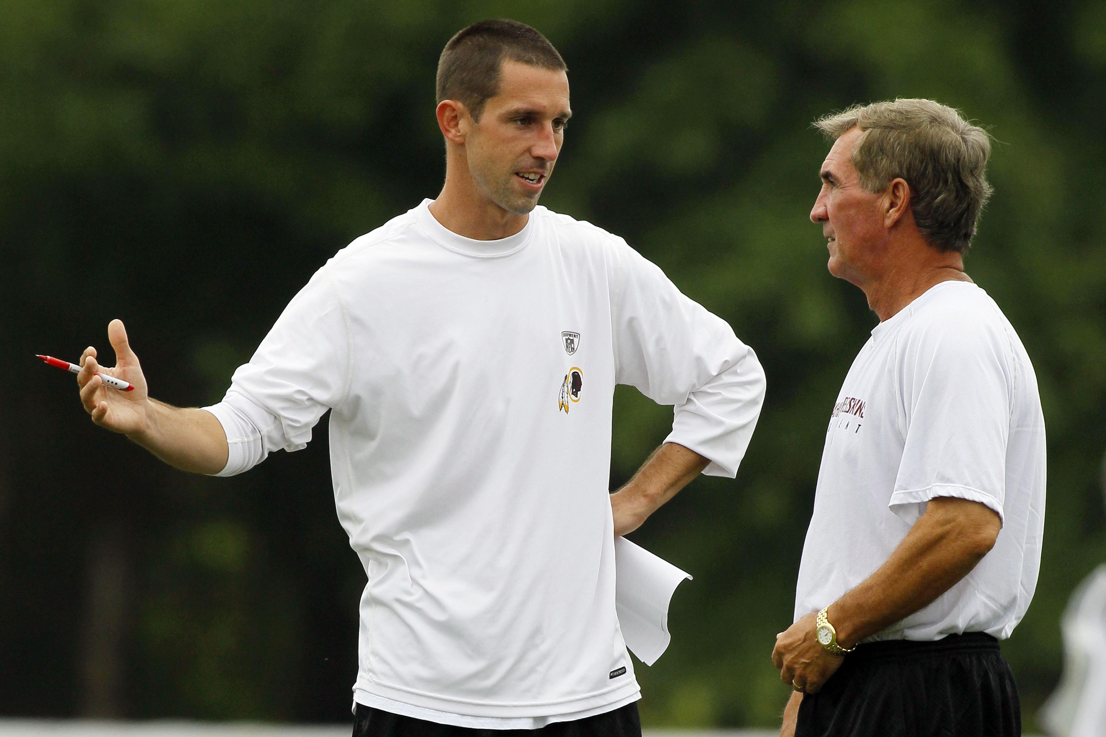 Robert Griffin III: 'There is no conflict' with Mike Shanahan