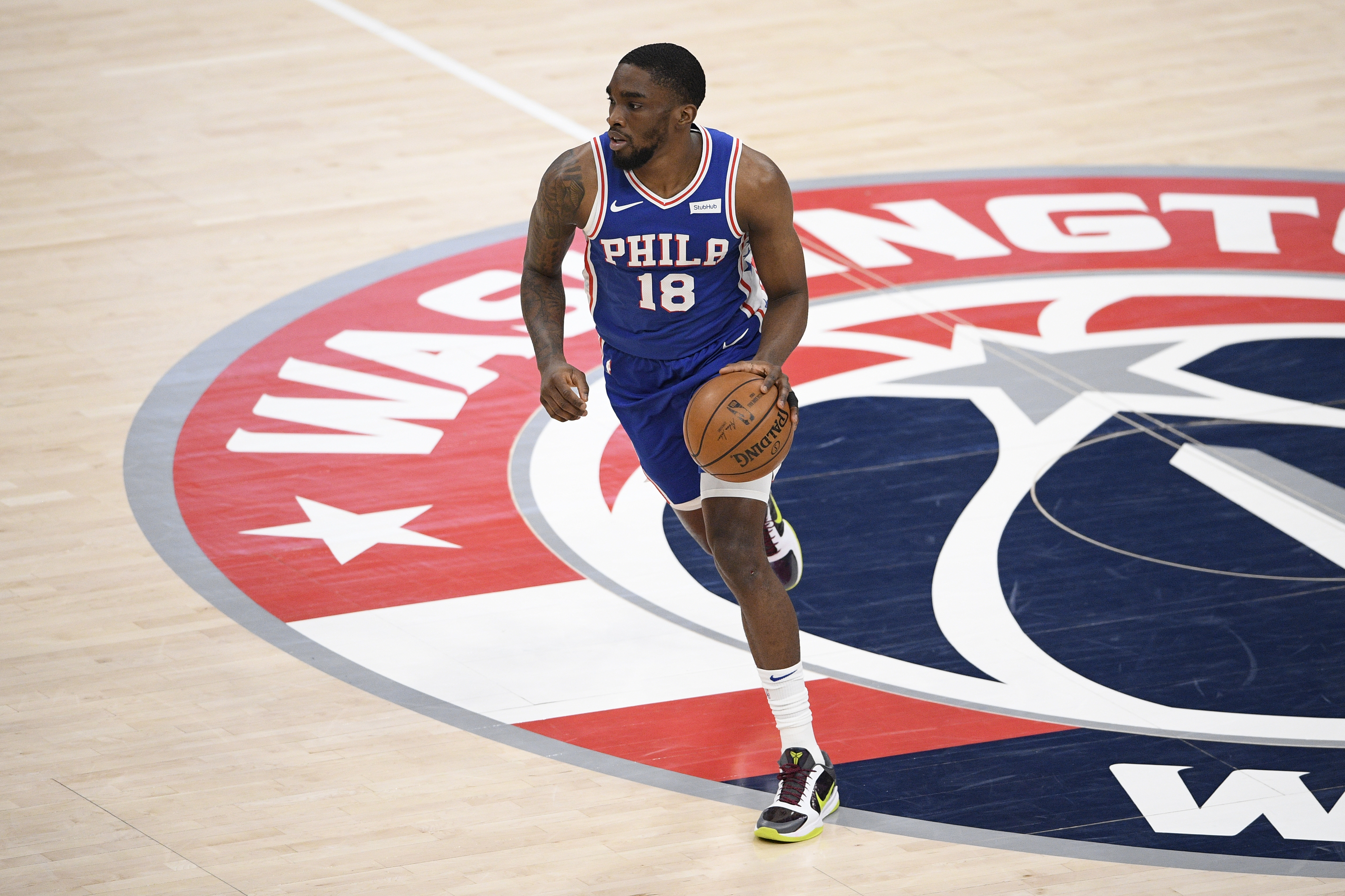 Shake Milton had 14 off the bench to give the Sixers a boost.