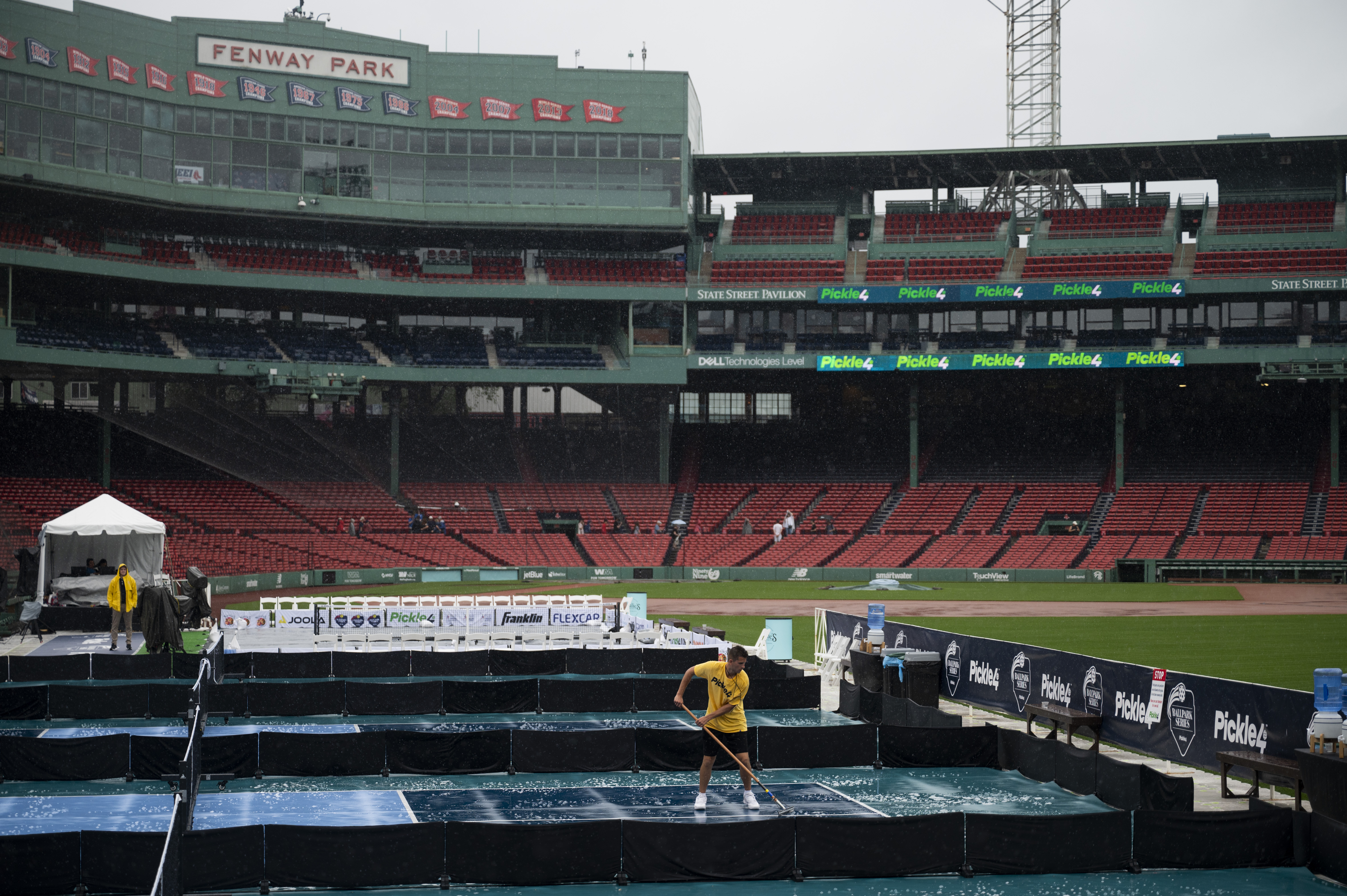 Pickleball comes to Fenway Park as growing sport reaches the big