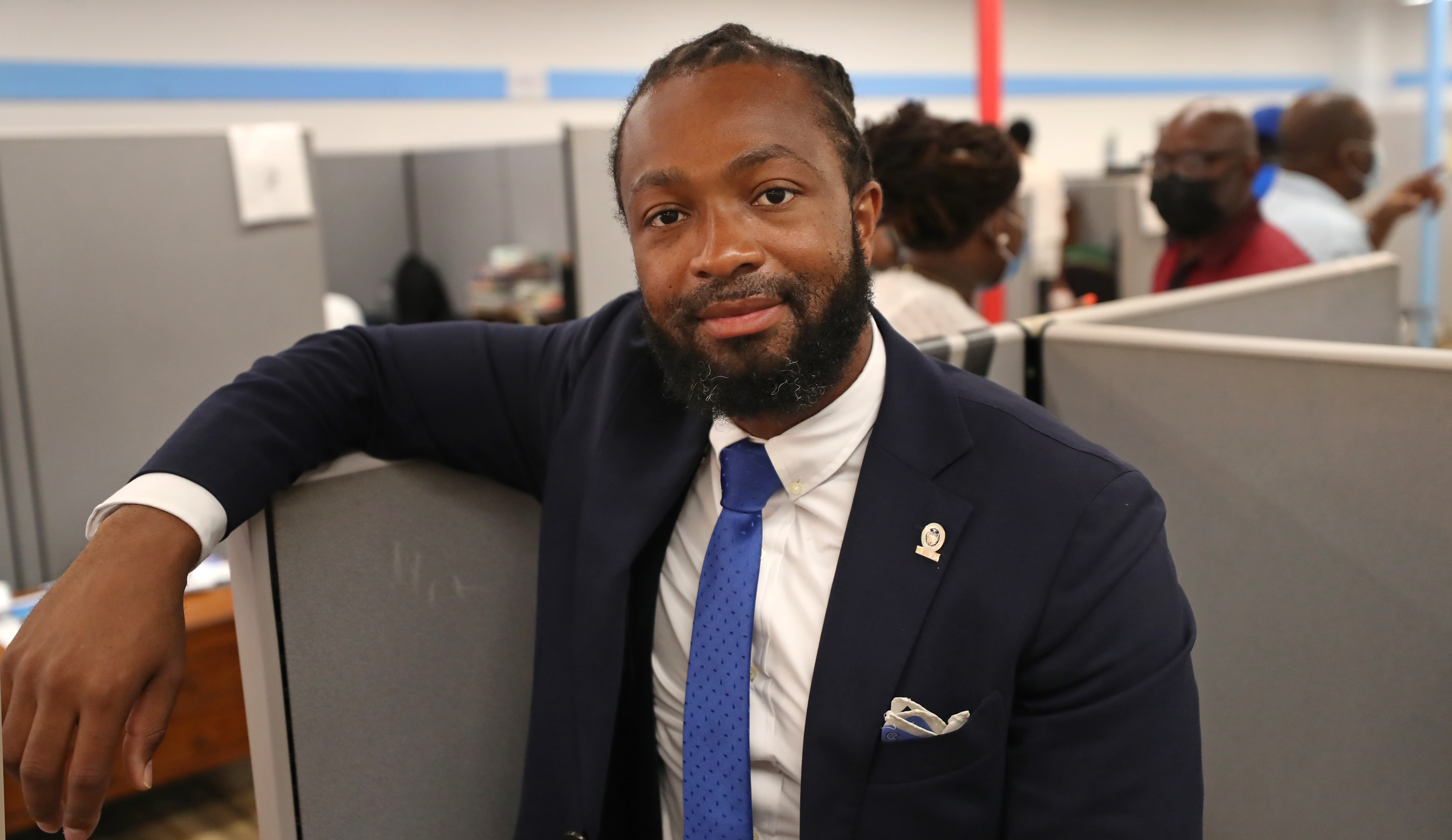 Evandro Carvalho is running for City Council in District Four..