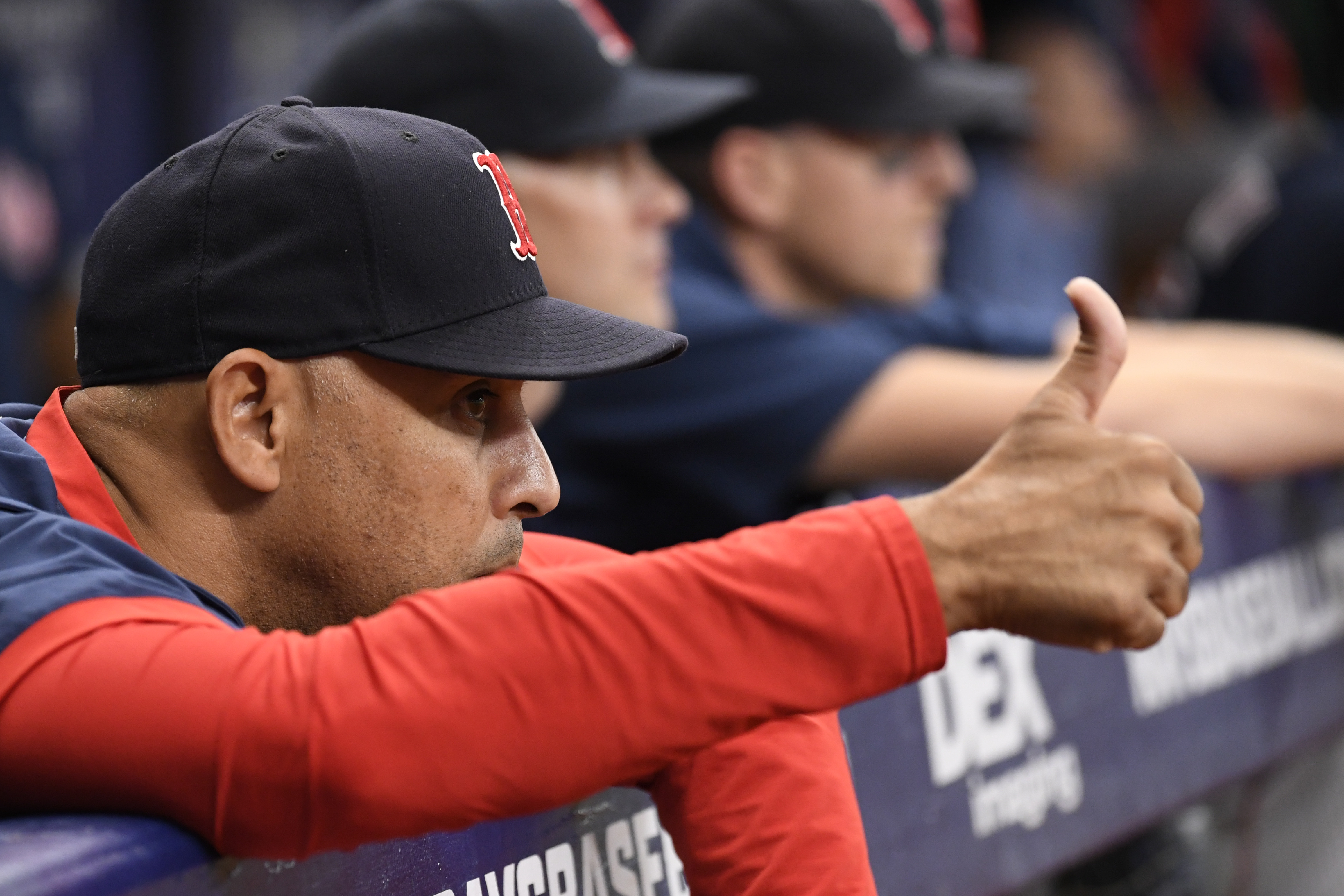 Alex Cora has tried to stay optimistic about the Red Sox' chances this year.