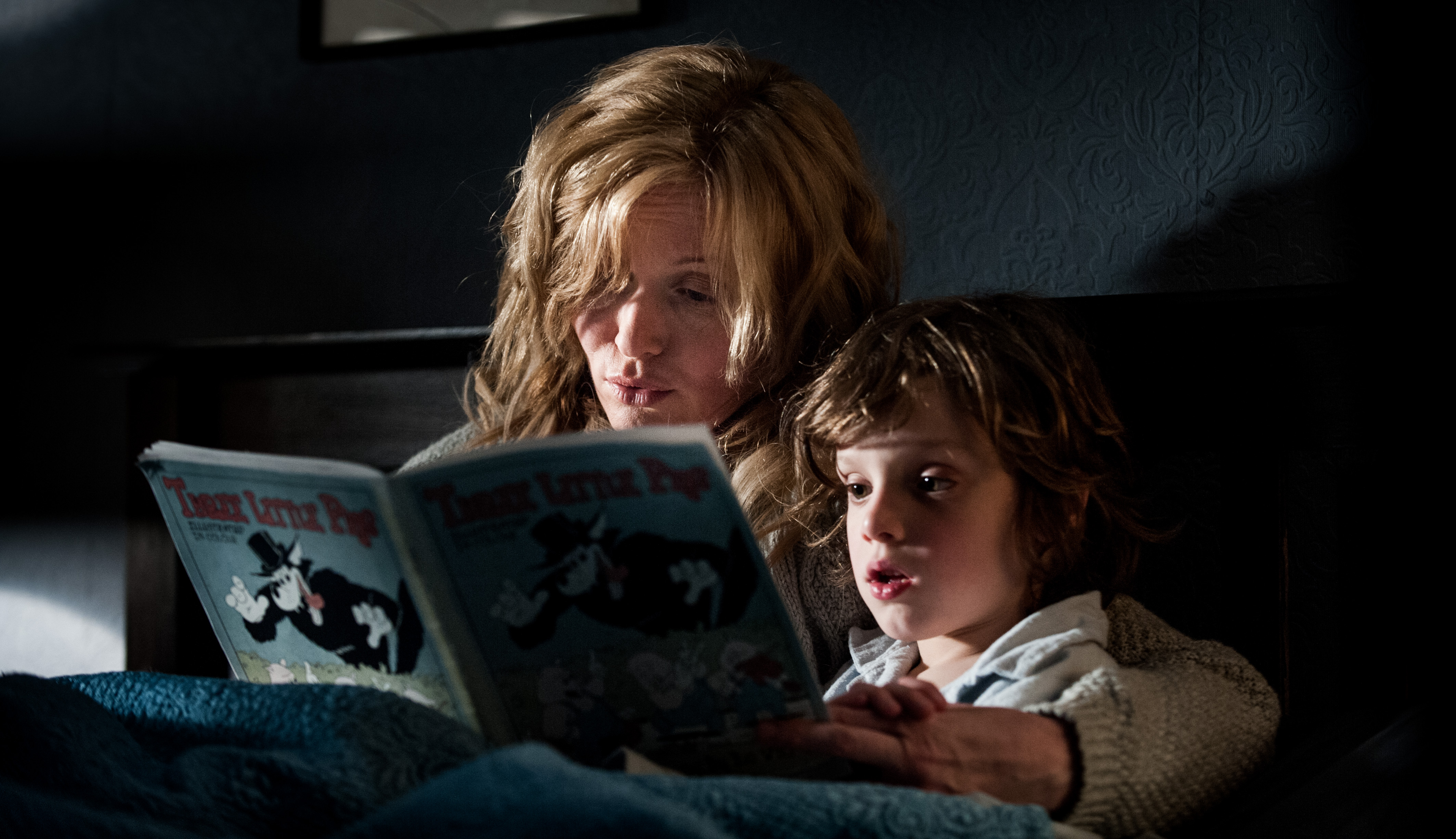Essie Davis, left and Noah Wiseman in "The Babadook."