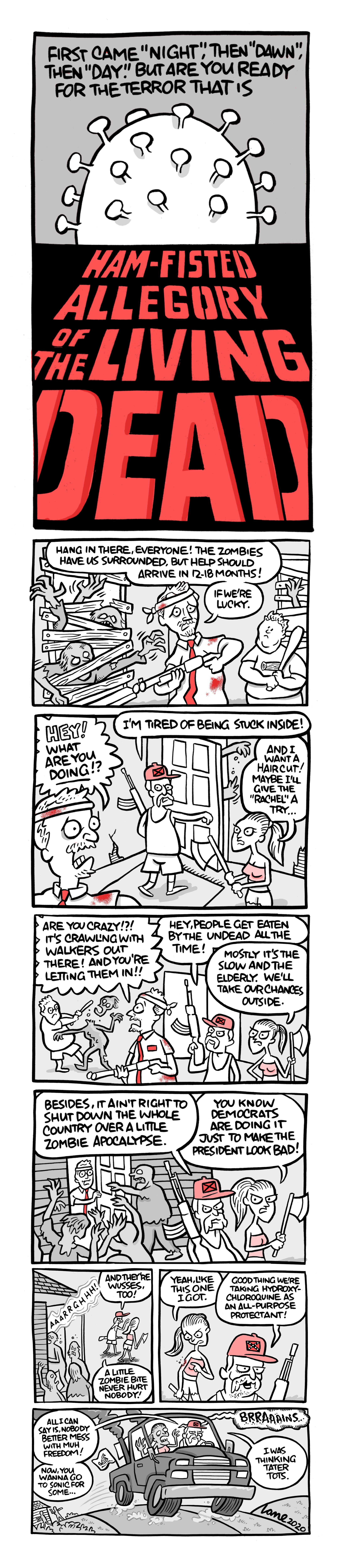 A hamfisted allegory of the living dead The Boston Globe