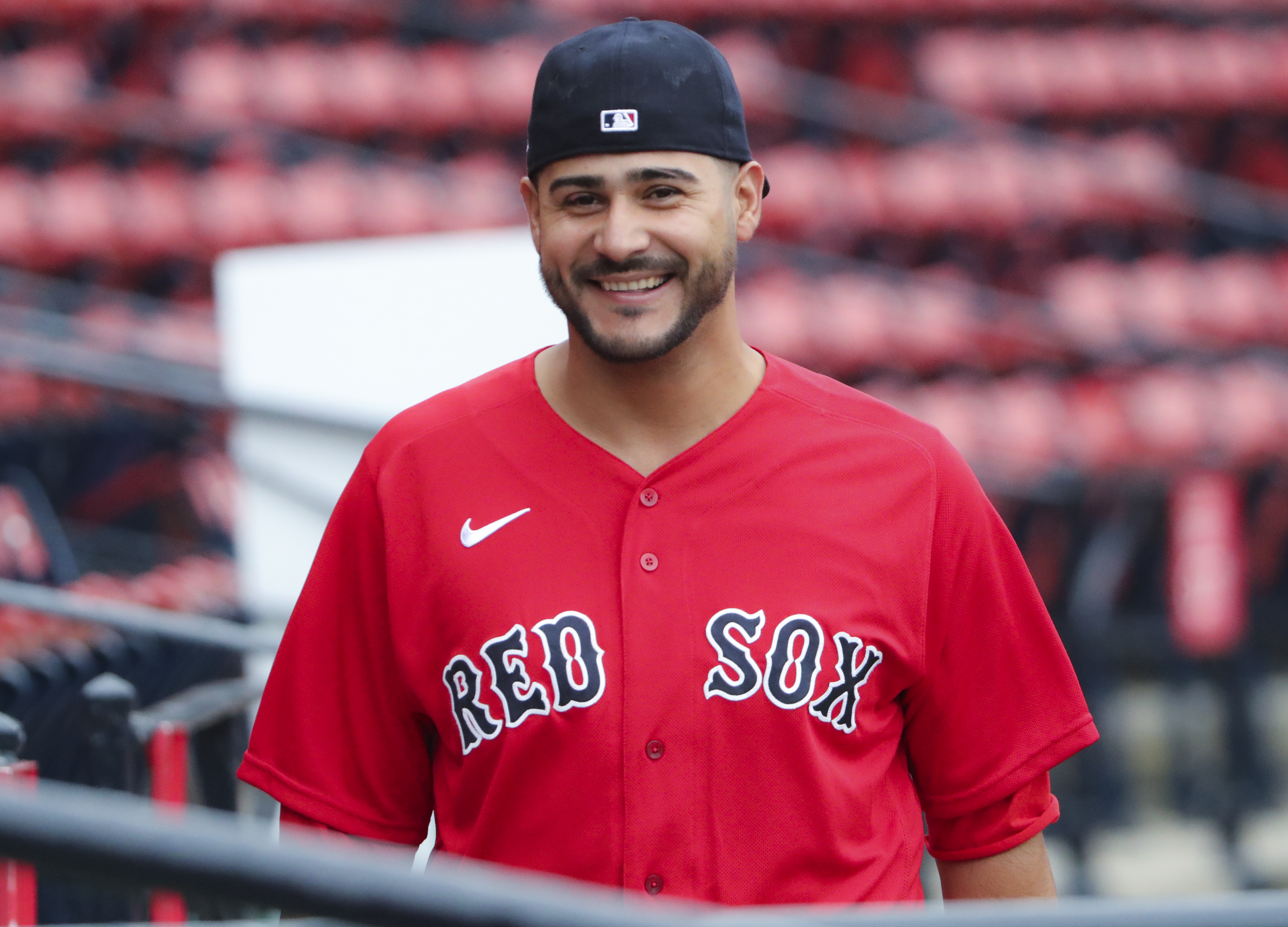 Red Sox newcomer Martin Perez is taking Hall of Famer's tips to