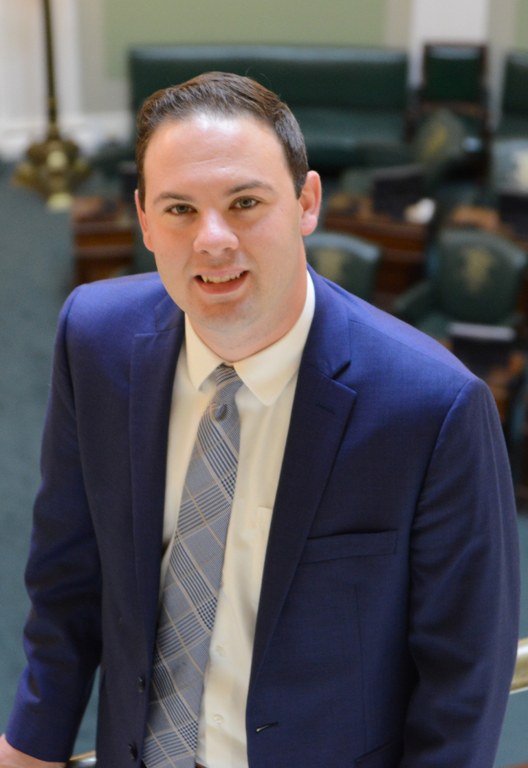 State Senate Finance Committee Chairman Ryan W. Pearson, a Democrat from Cumberland