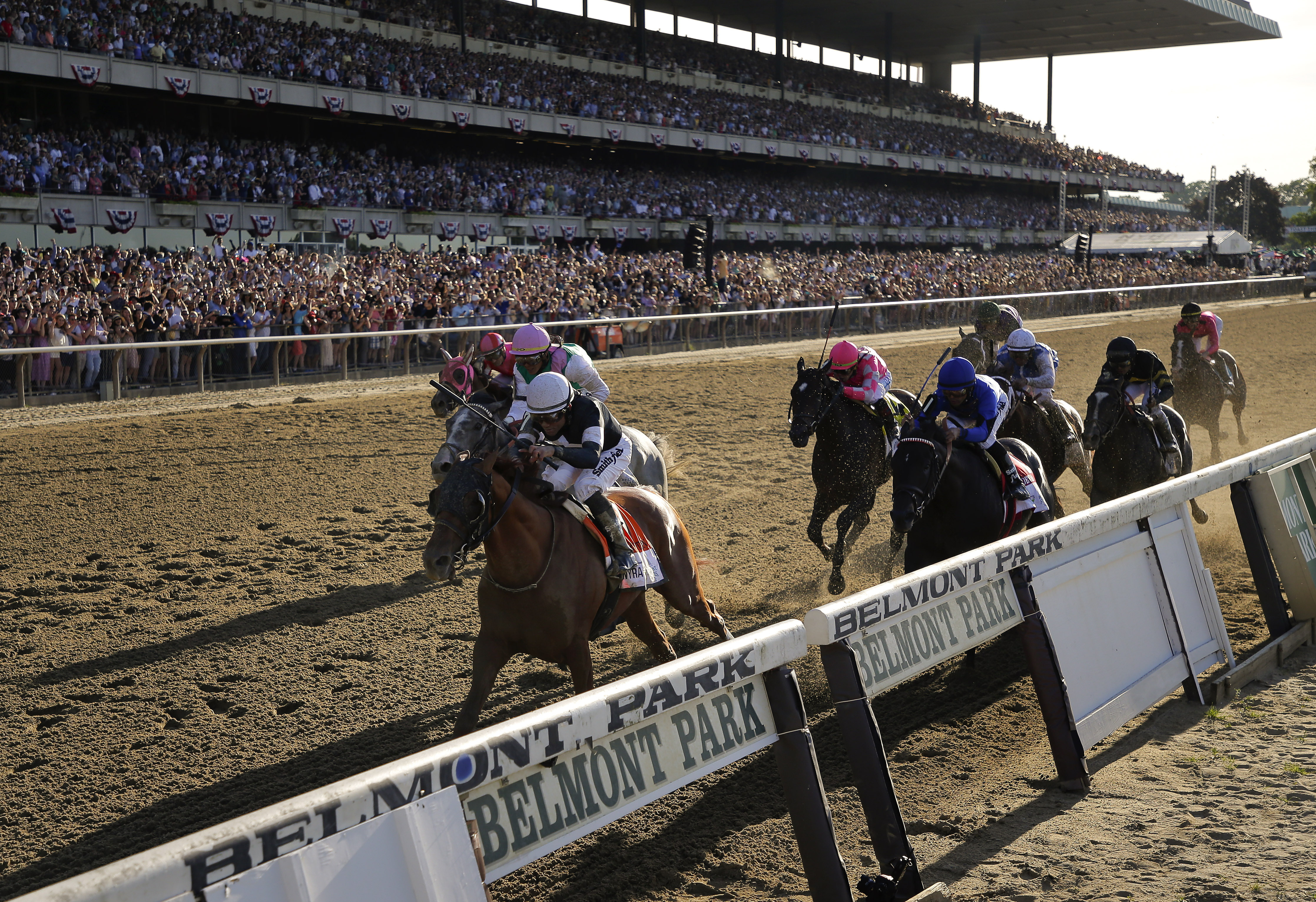 Belmont Stakes to kick off Triple Crown with shorter race June 20 - The  Boston Globe