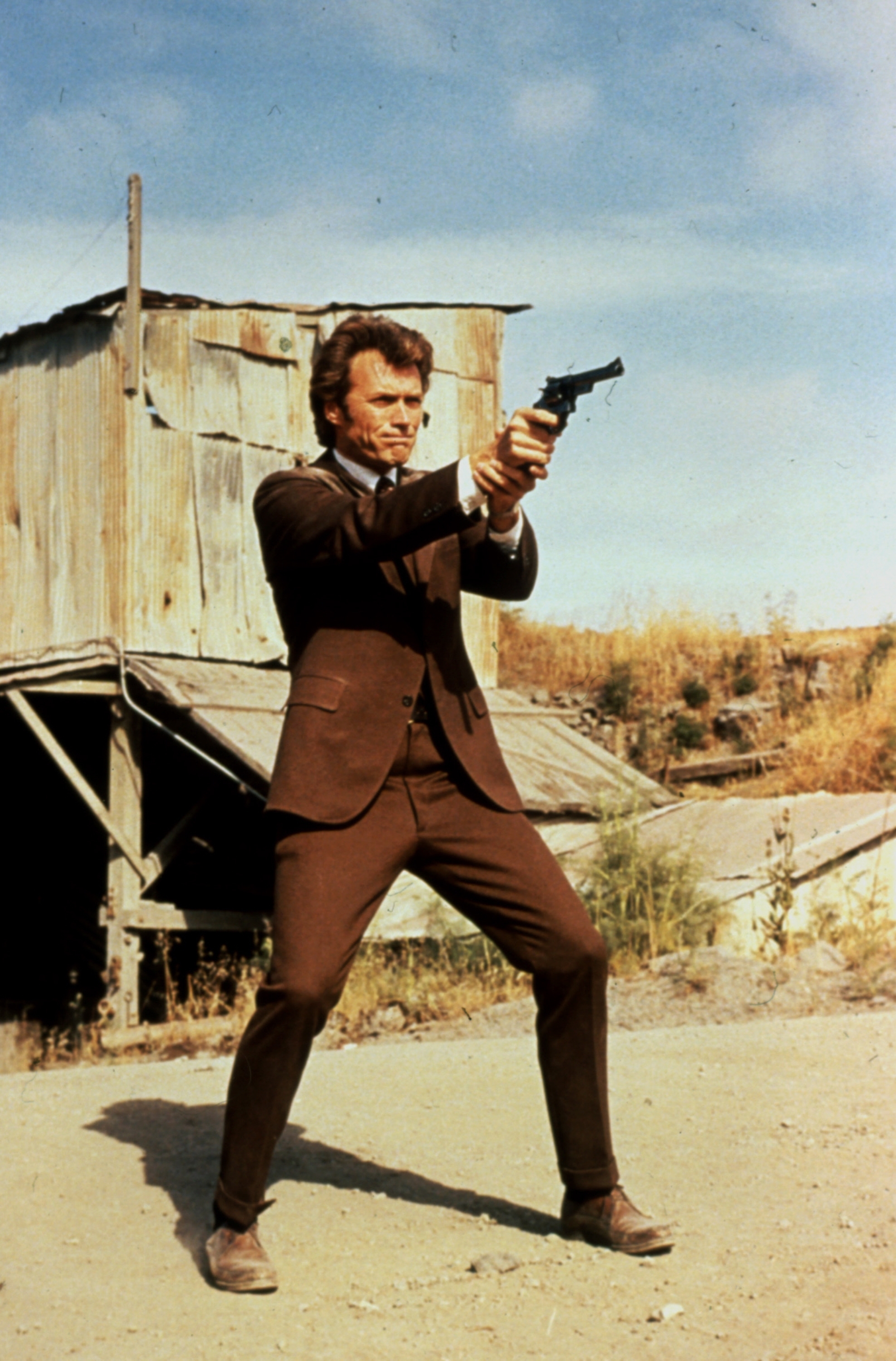 Clint Eastwood in "Dirty Harry."