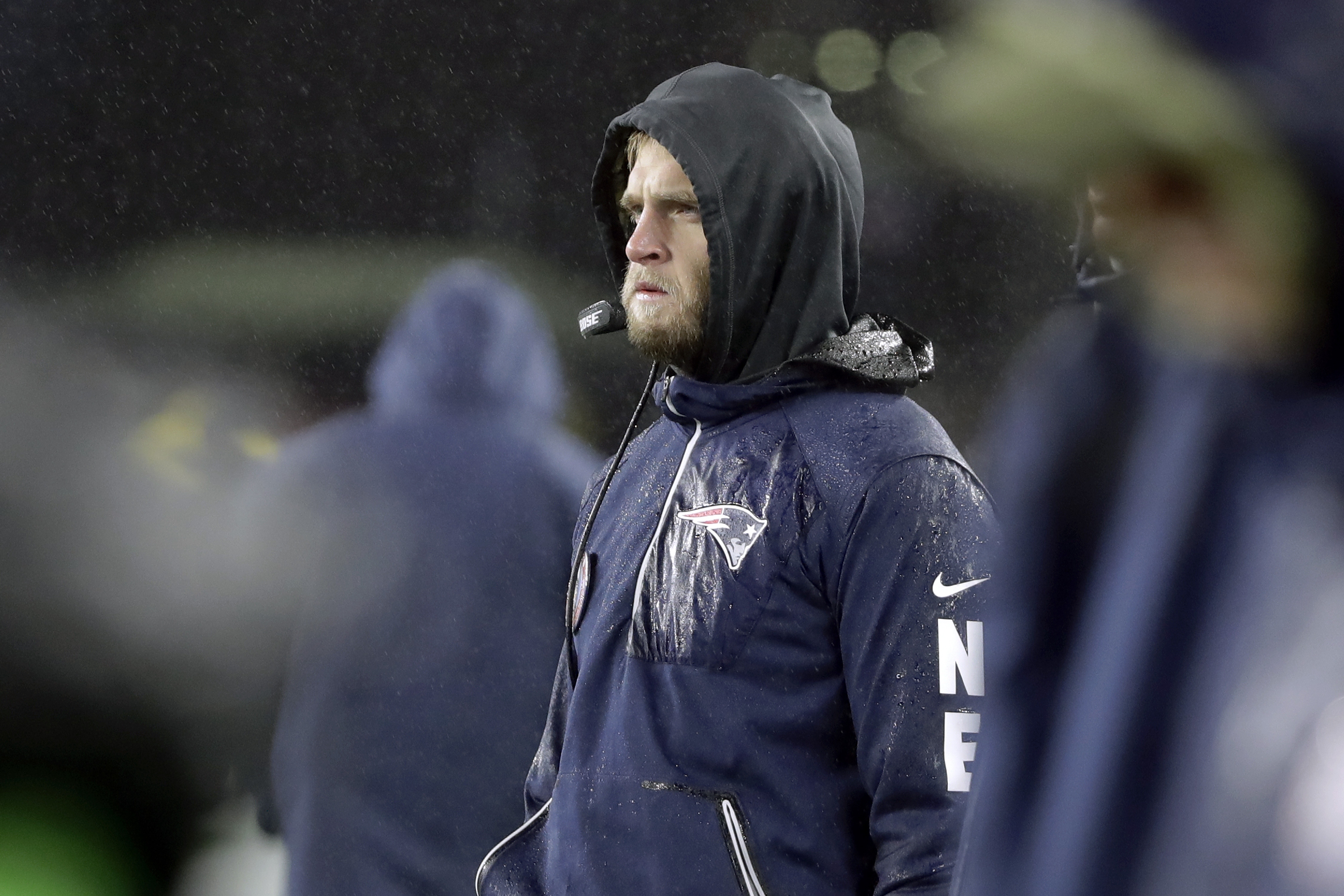 Outside linebackers coach Steve Belichick.