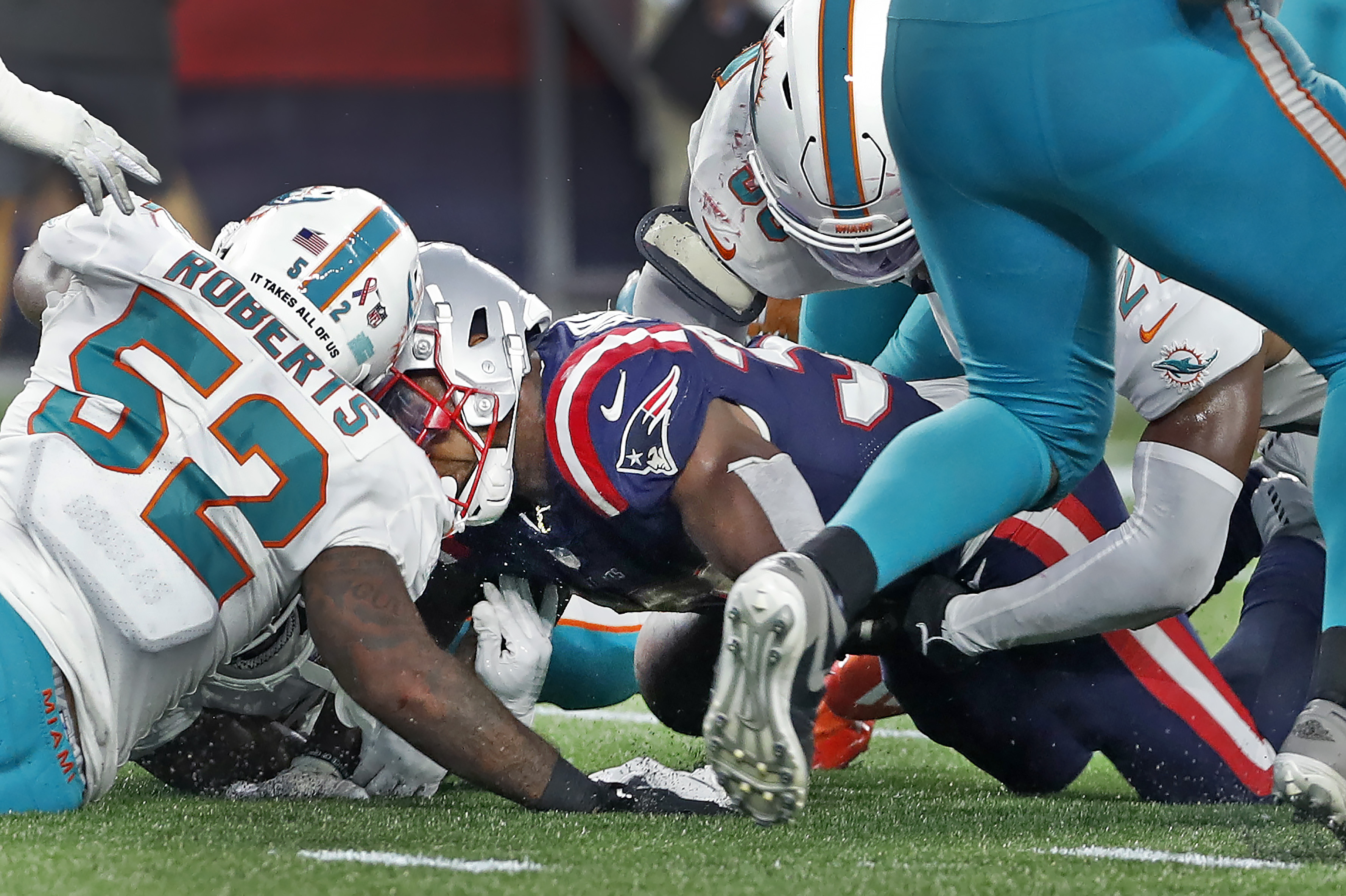 Patriots running back Damien Harris on Week 1 fumble: 'I'm not going to let  this mistake define me' - Pats Pulpit