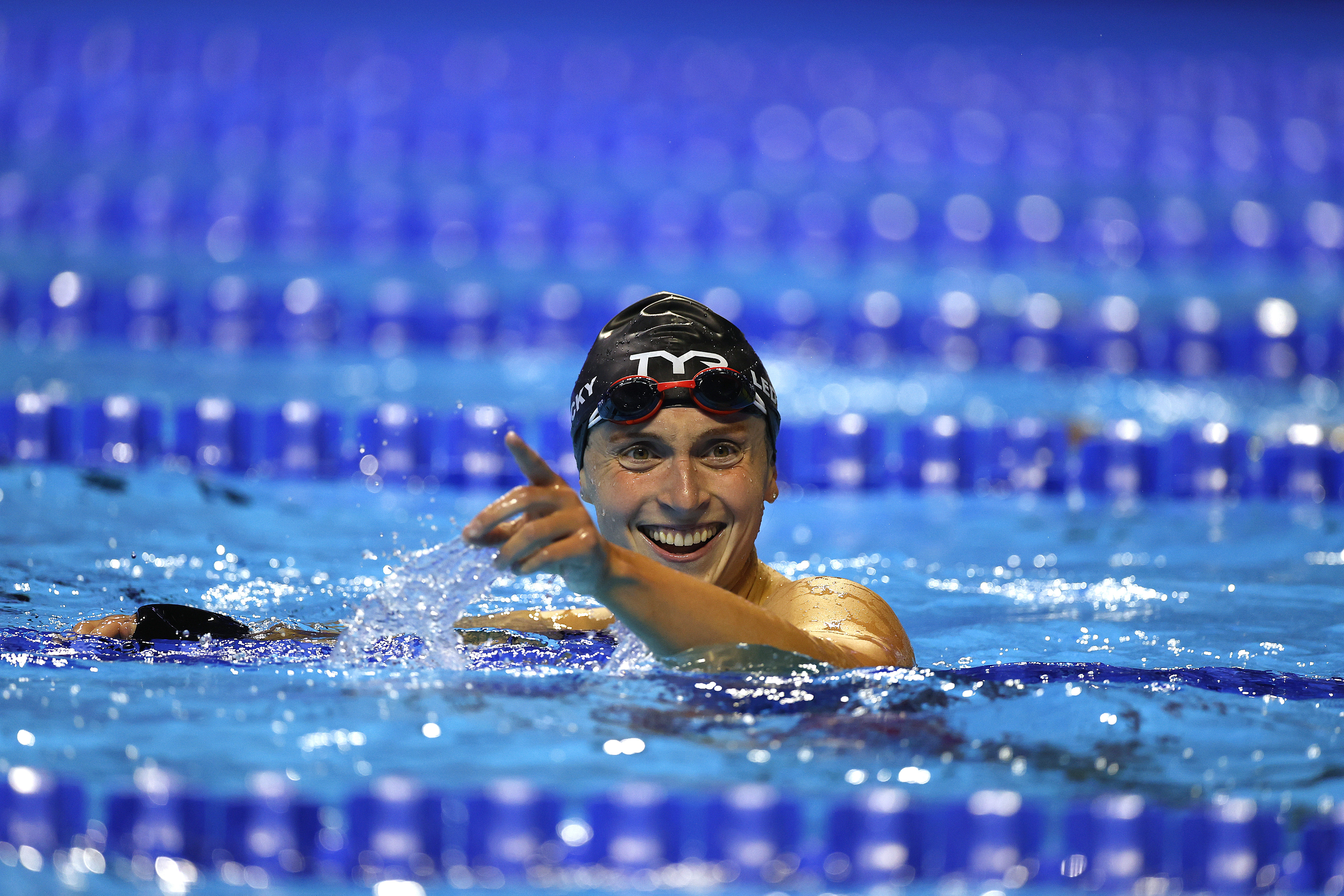 Katie Ledecky will compete in four individual events, as well as at least one relay.