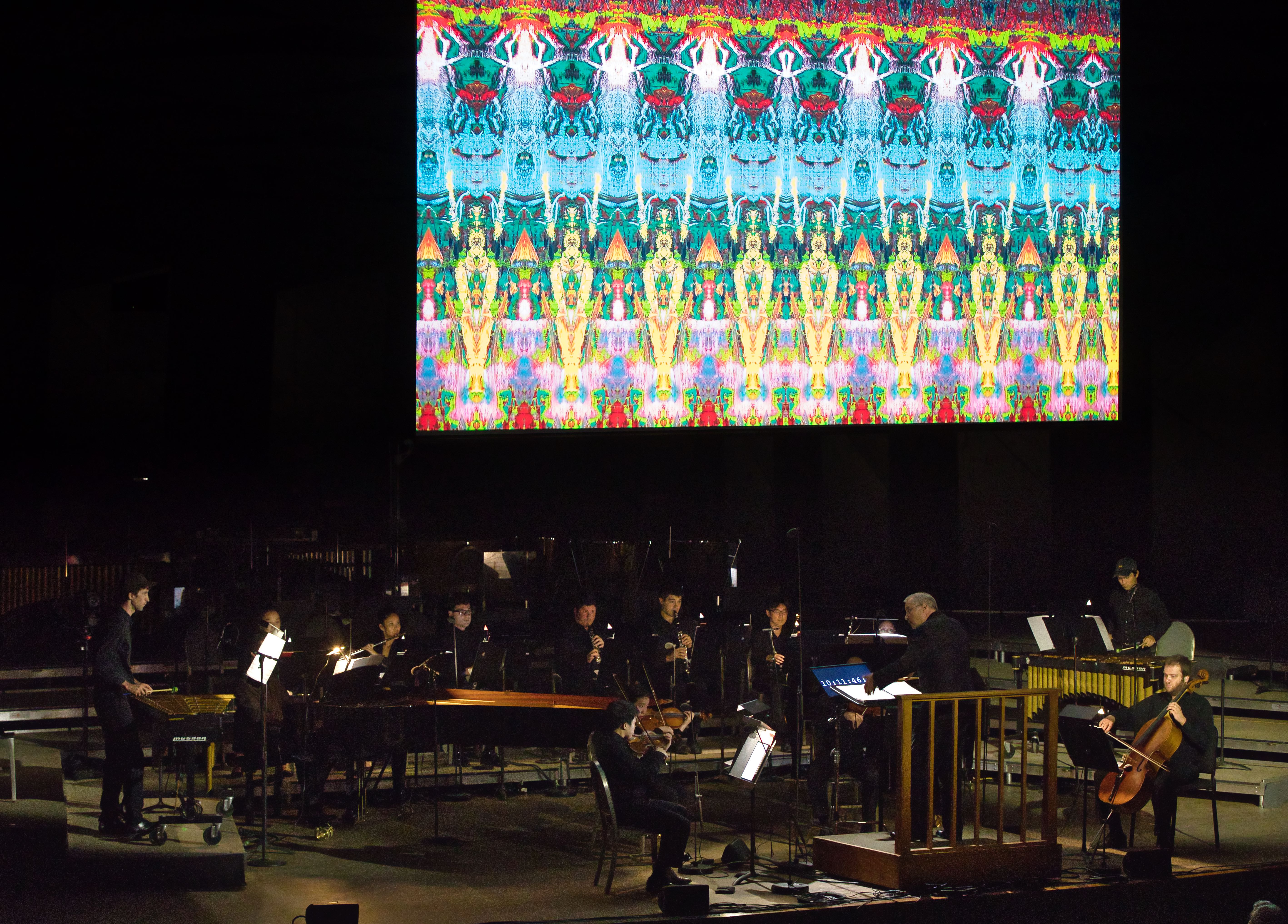 A hypnotic film accompanies Steve Reich’s “Reich/Richter.”